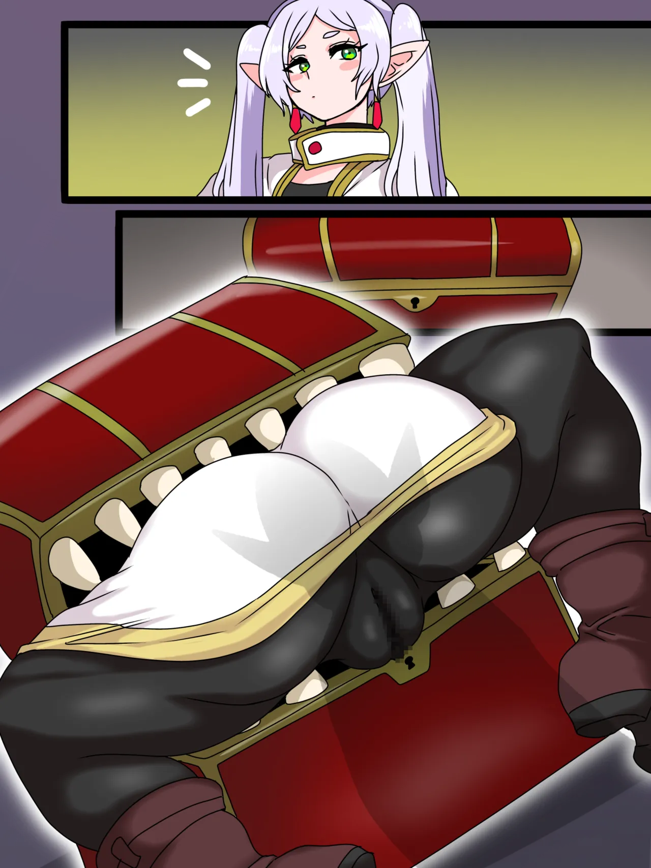 Frieren is a goblin's pregnant flesh toilet ♡ page 8 full