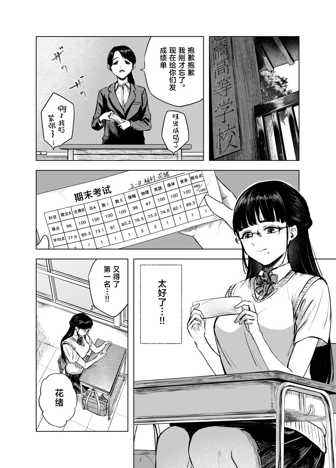 The Honor Student’s Rebellious Phase | 优等生的叛逆期 page 3 full