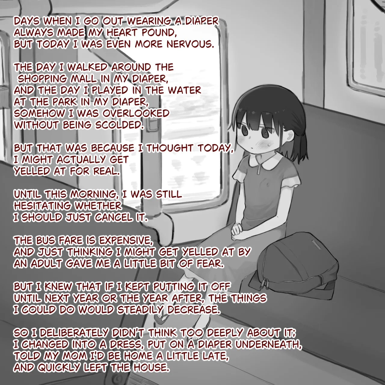 Omutsu ni Akogareta Onnanoko I Girl longed for diapers #3 page 1 full