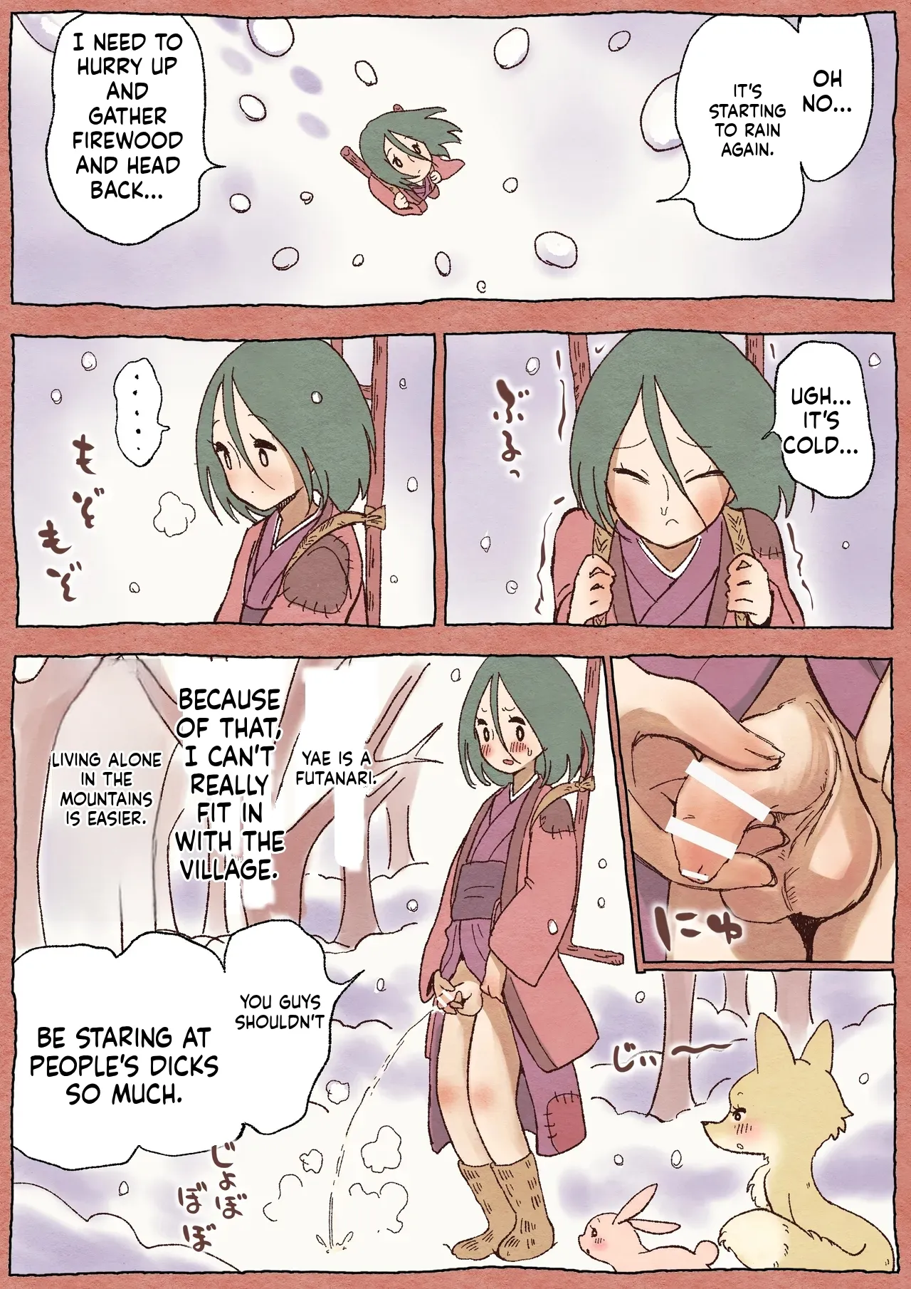Futayuri Futanabanashi: "Spring Seed" page 4 full