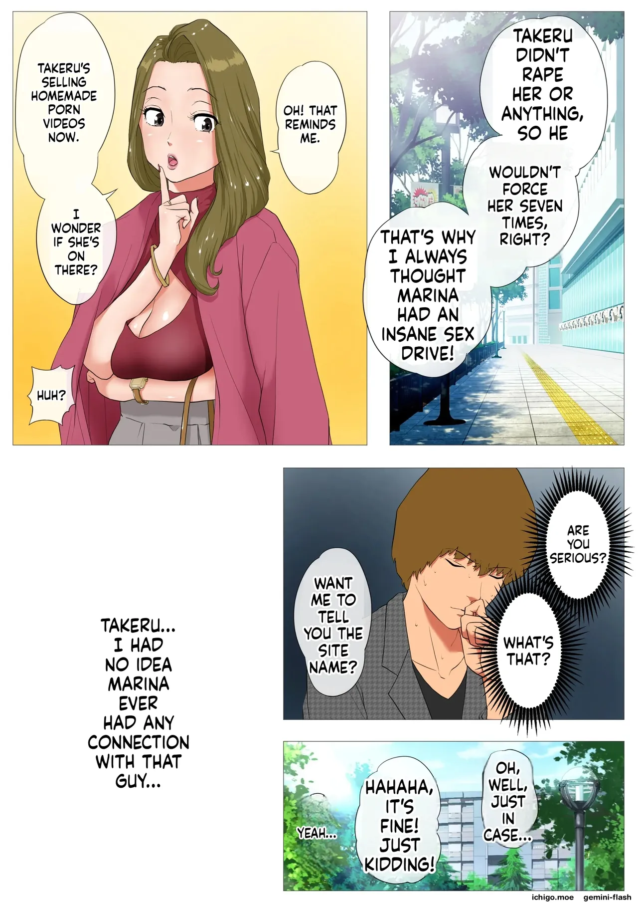 Tsuma no Kako ~Apparel-kei Cool Zuma no Kekkon Mae~ page 10 full