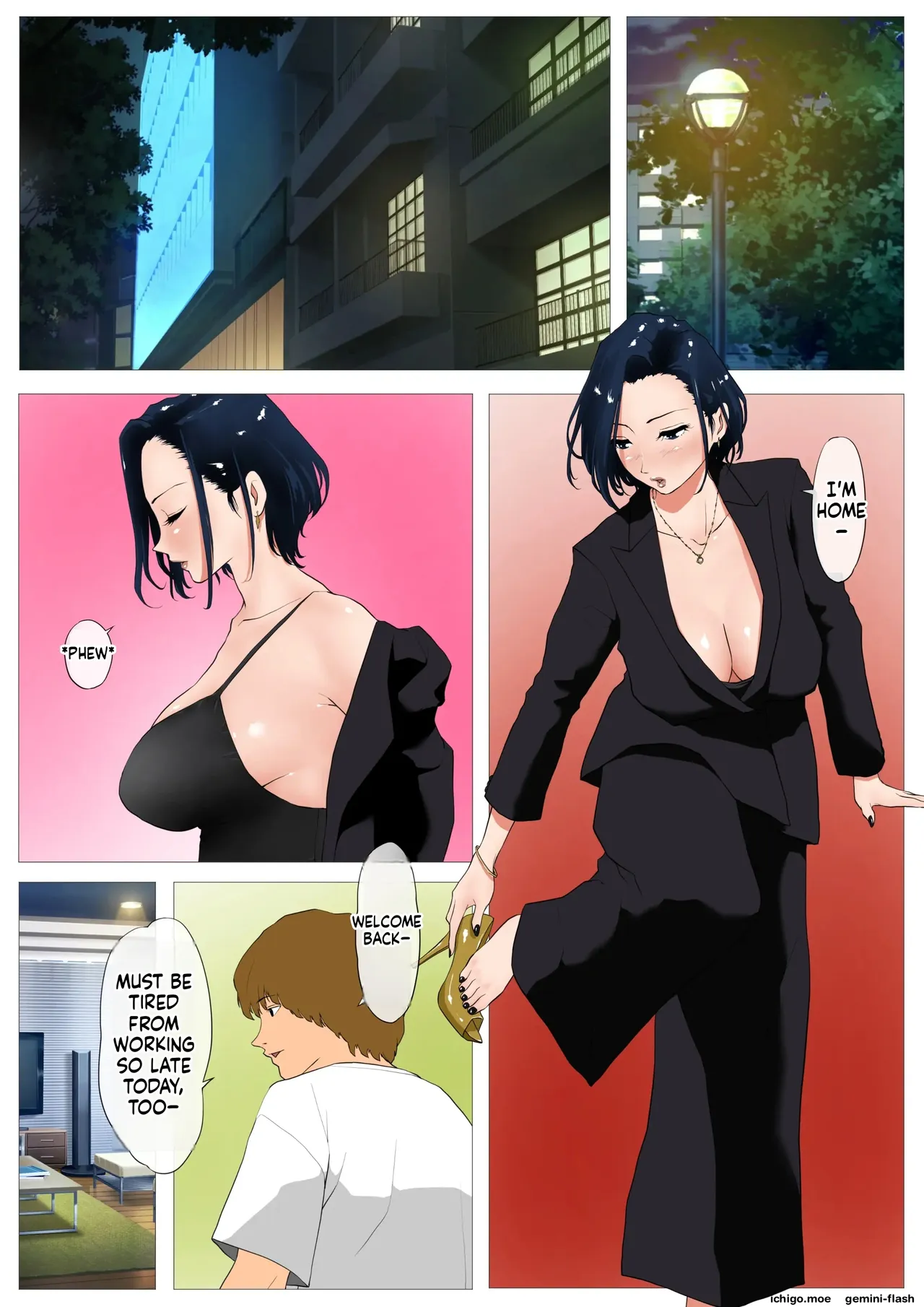 Tsuma no Kako ~Apparel-kei Cool Zuma no Kekkon Mae~ page 2 full
