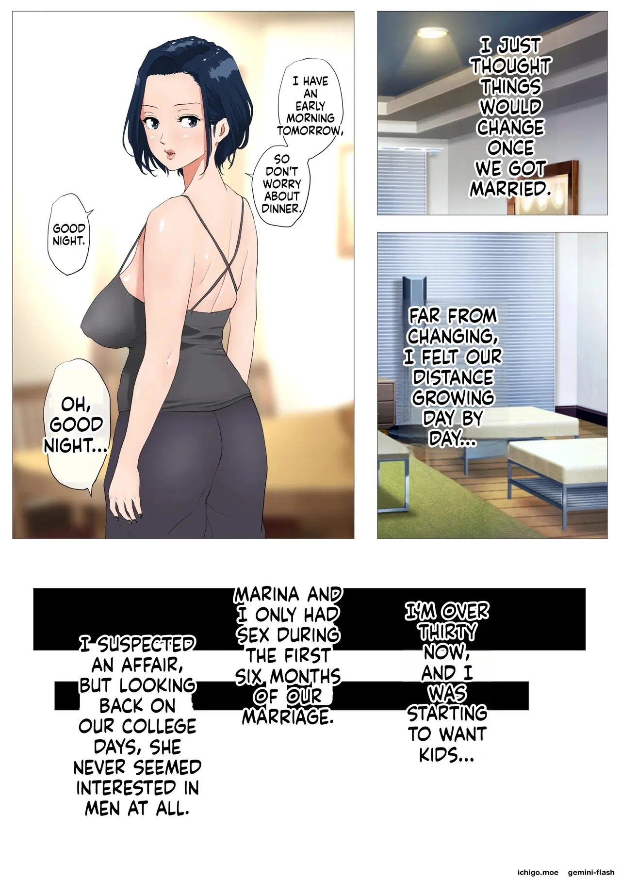 Tsuma no Kako ~Apparel-kei Cool Zuma no Kekkon Mae~ page 5 full