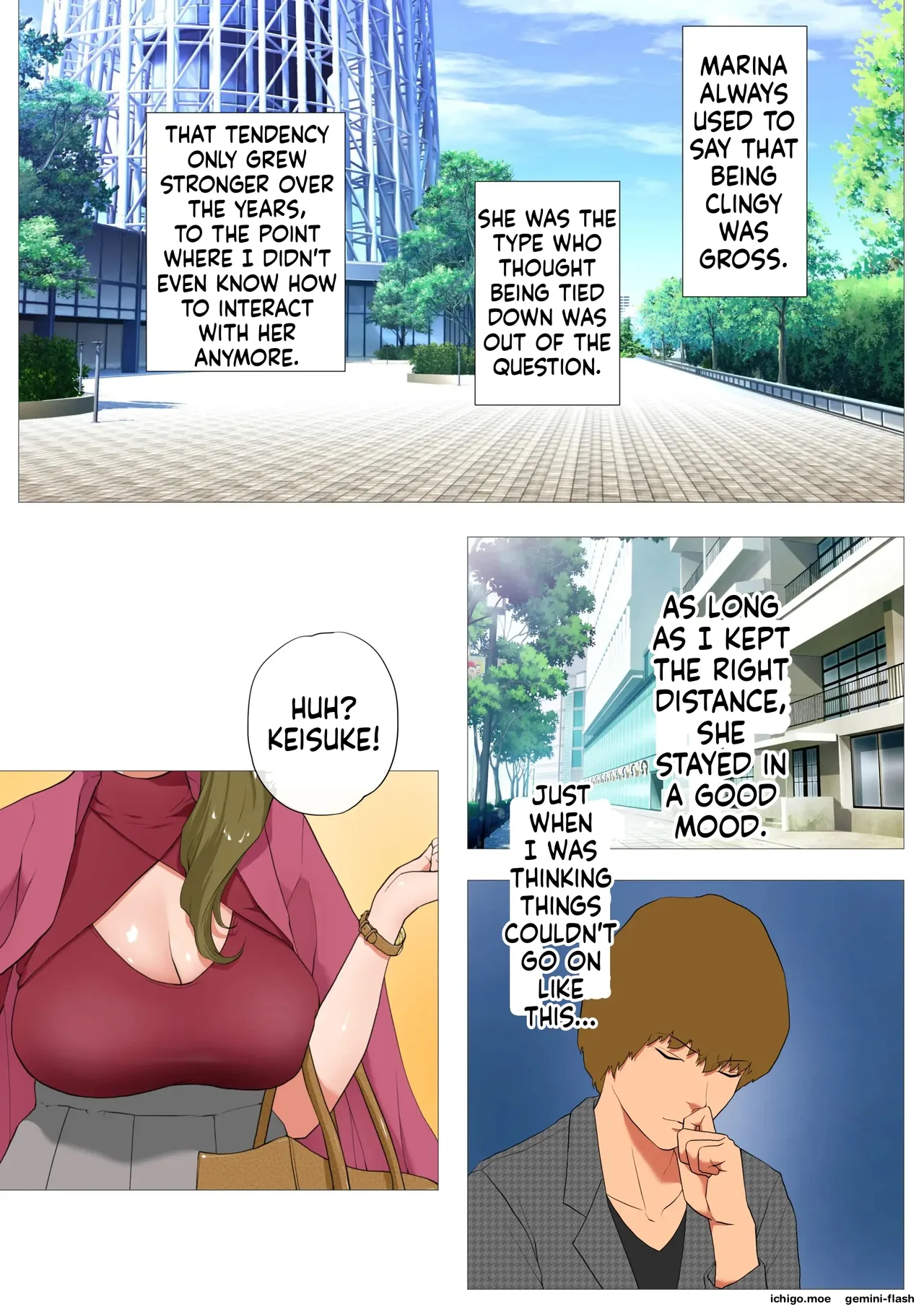 Tsuma no Kako ~Apparel-kei Cool Zuma no Kekkon Mae~ page 6 full