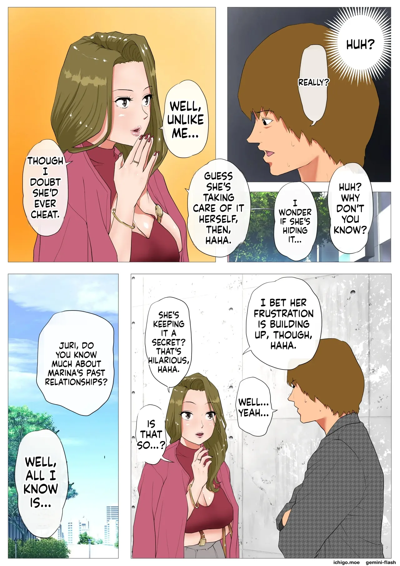 Tsuma no Kako ~Apparel-kei Cool Zuma no Kekkon Mae~ page 8 full