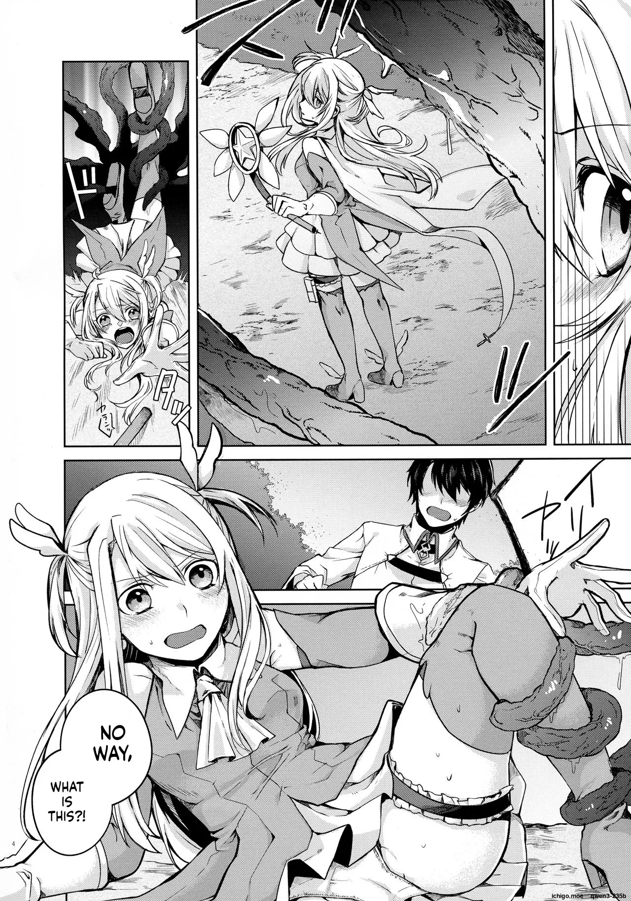 Illya-san! Shokushu to Hatsujou Sex shichatte Kudasai! page 3 full