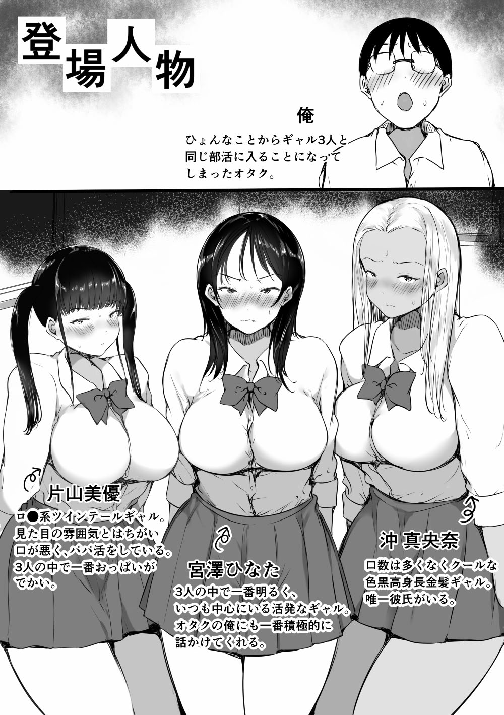 ぼっちの俺が巨乳ギャル3人に誘惑されてる件〜えっち合宿編〜 page 3 full