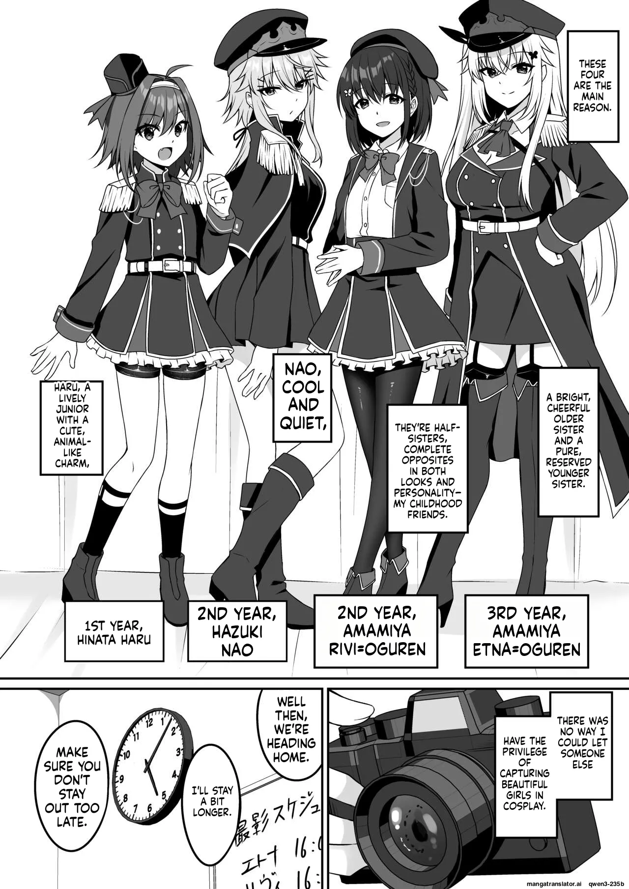 Cosplay-bu Ura Katsudou Nisshi - Cosplay CLUB Secret Activity diary page 3 full