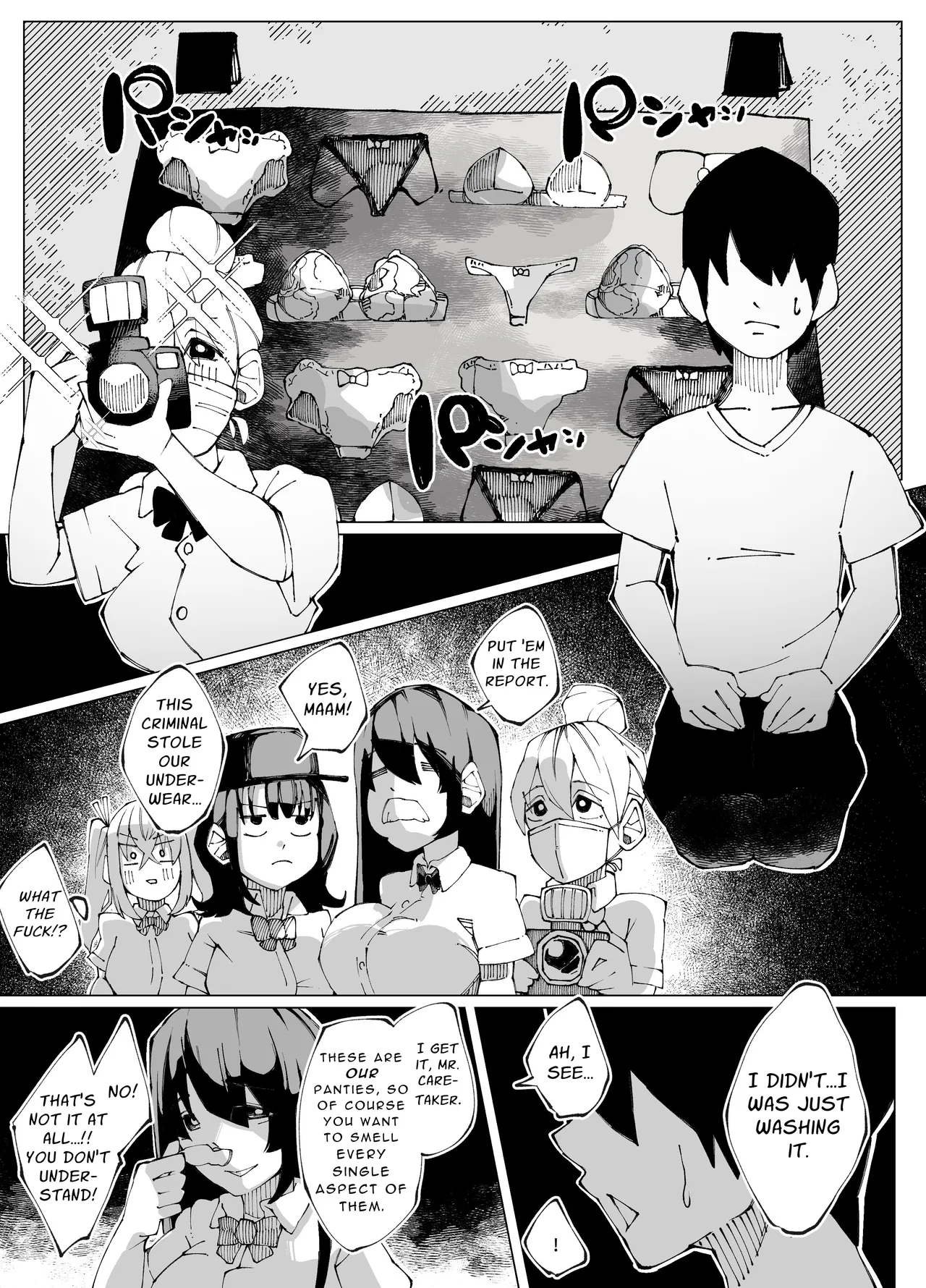 I Became the Caretaker of a Harem Dorm Full of Horny Girls 2 page 5 full