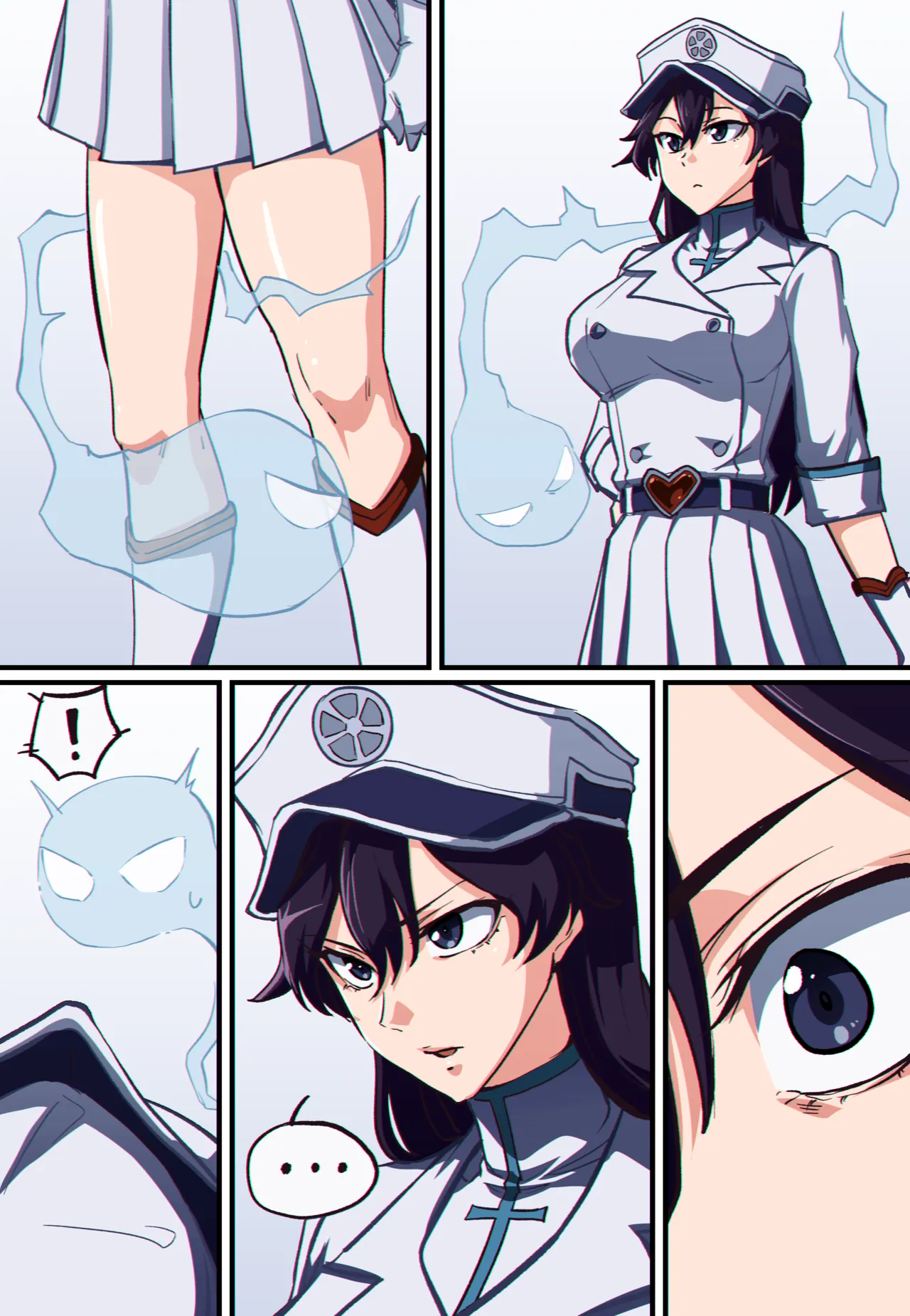 BLEACH Bambietta ＆ Orihime Inoue Possession | 全彩无声漫画 境·界 憑依 邦比爱塔 ＆ 井上织姬 page 2 full