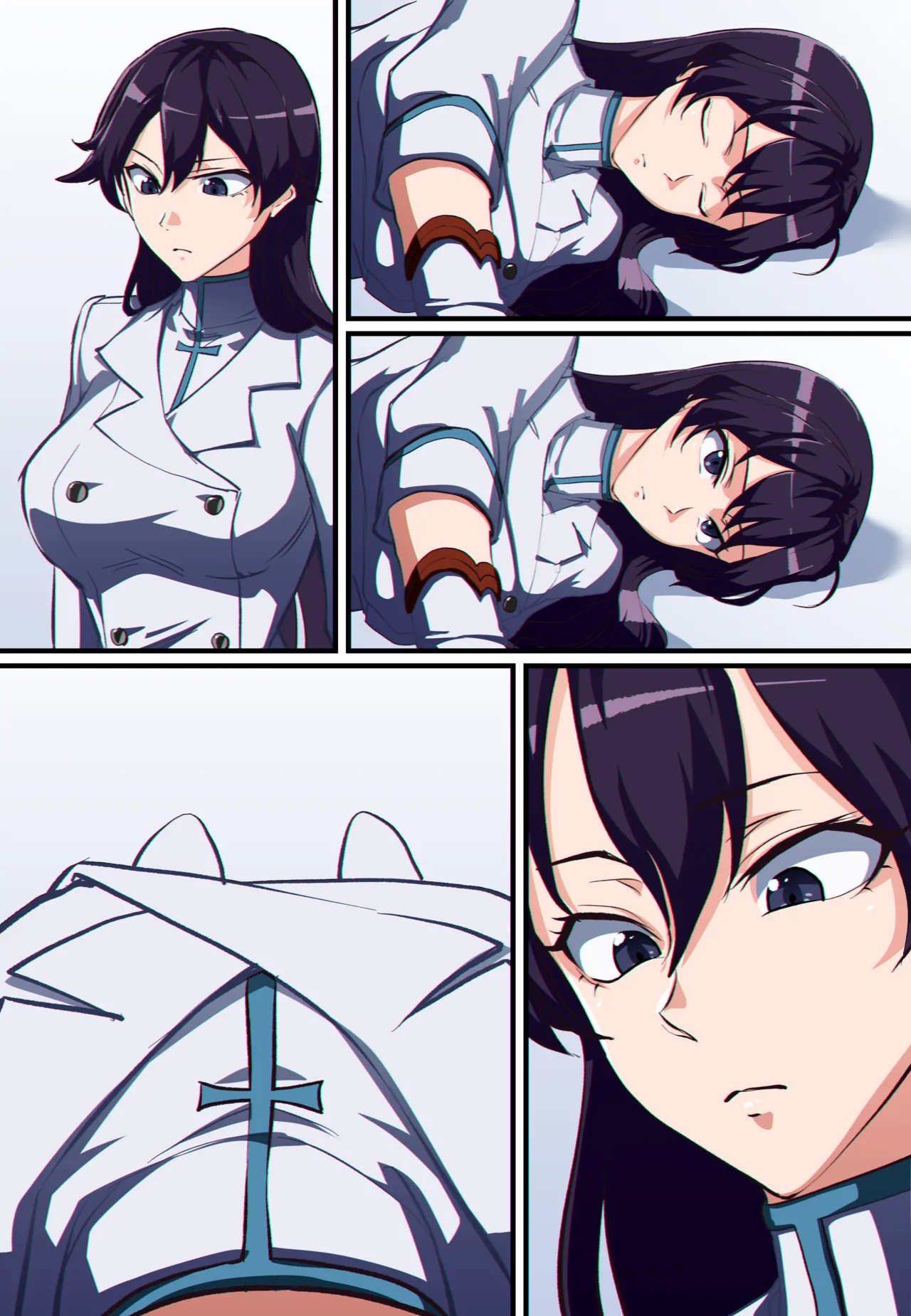 BLEACH Bambietta ＆ Orihime Inoue Possession | 全彩无声漫画 境·界 憑依 邦比爱塔 ＆ 井上织姬 page 6 full