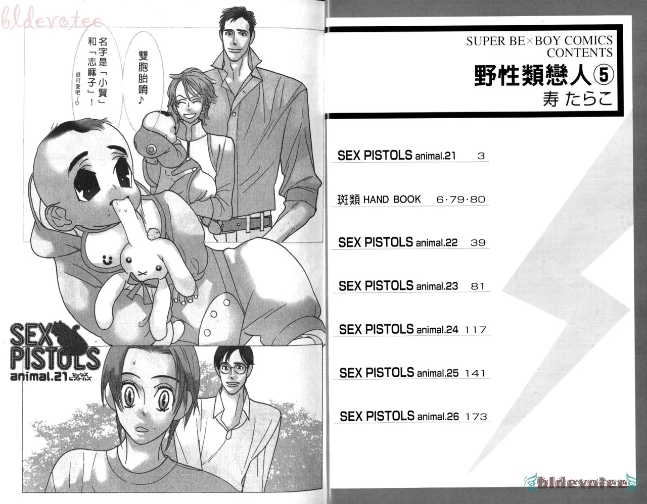 SEX PISTOLS 野性類戀人  Vol. 5 page 3 full