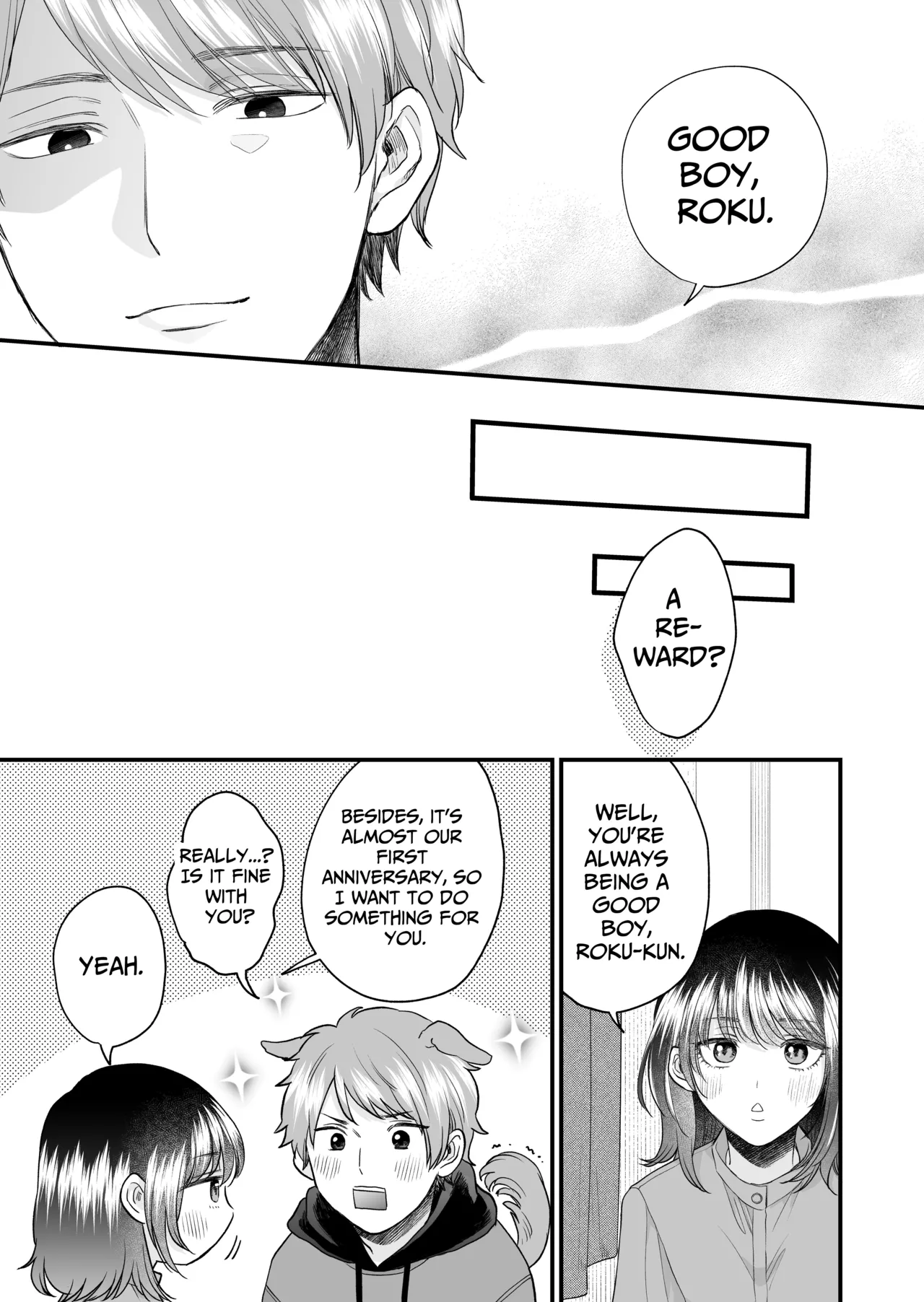 My Doggy-Like Boyfriend Becomes My Master At Night page 10 full