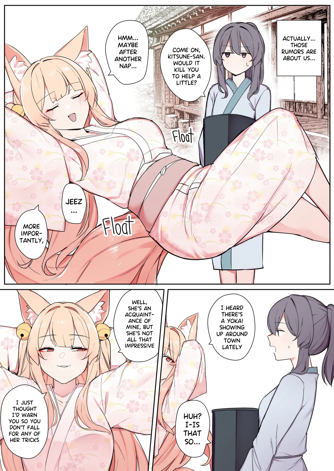 Okitsune-sama to Mou Ippiki no Youkai | Kitsune-sama and Another Yokai page 4 full