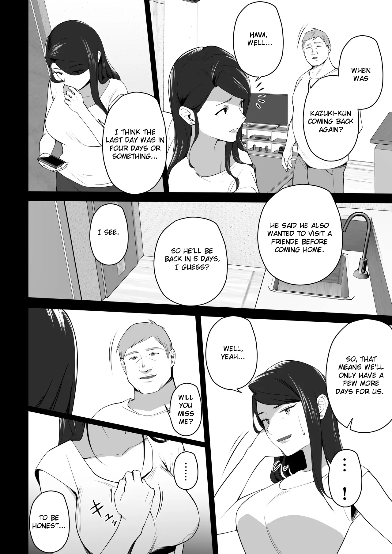 Omae no Kaa-chan Sugee Yokatta yo. 3 page 6 full