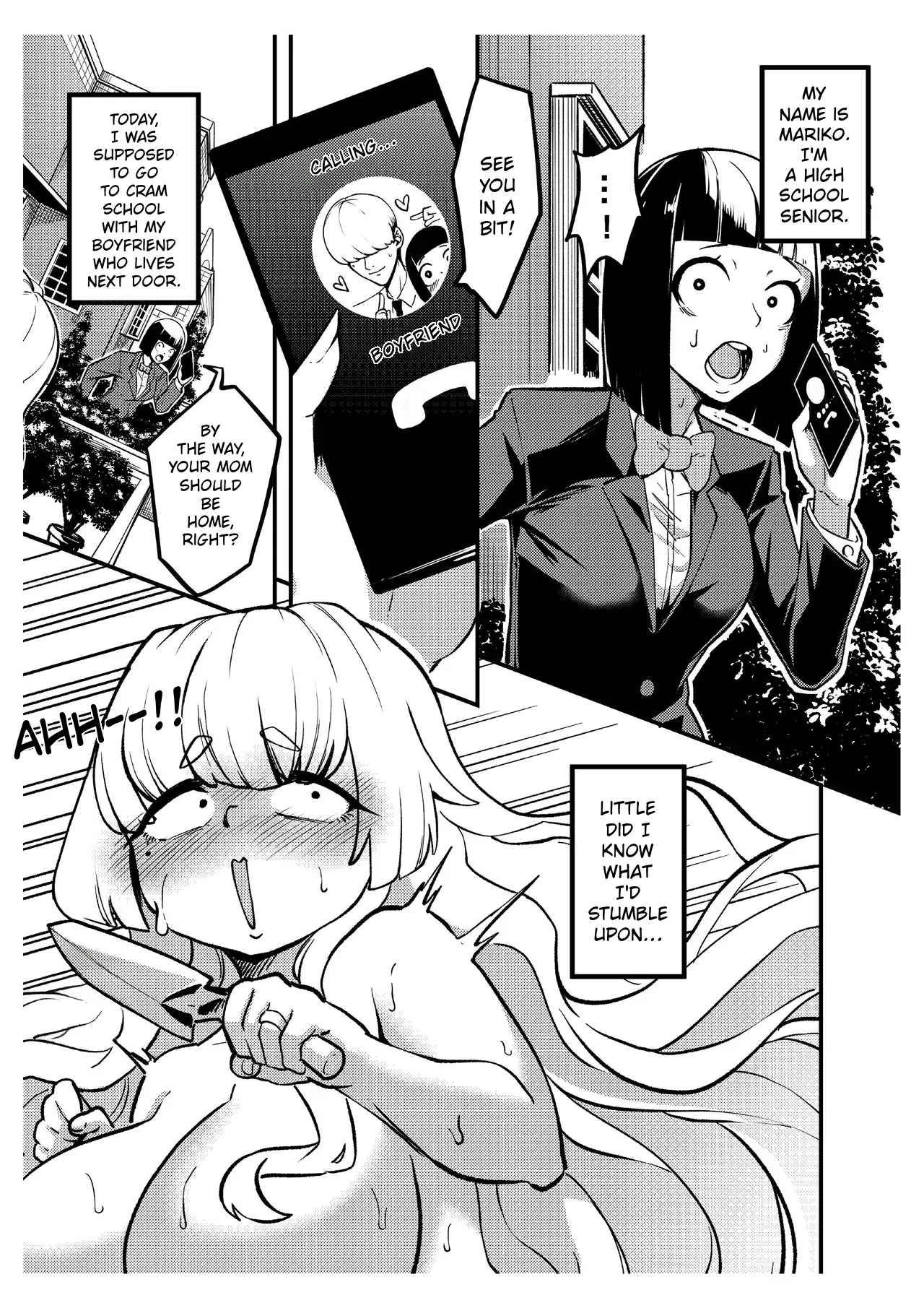 That Time I Found Out my Boyfriend's American Mom Was Actually a Futa!! | Part 1 page 5 full