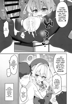 (C105) [Sarasara Chazuke (Sacha)] I want Professor Niyaniya to (correct) me | Niyaniya Kyouju ni Wakarase (rare) tai (Blue Archive) [English] [I Like Blonde Lolis Scans] — page 20