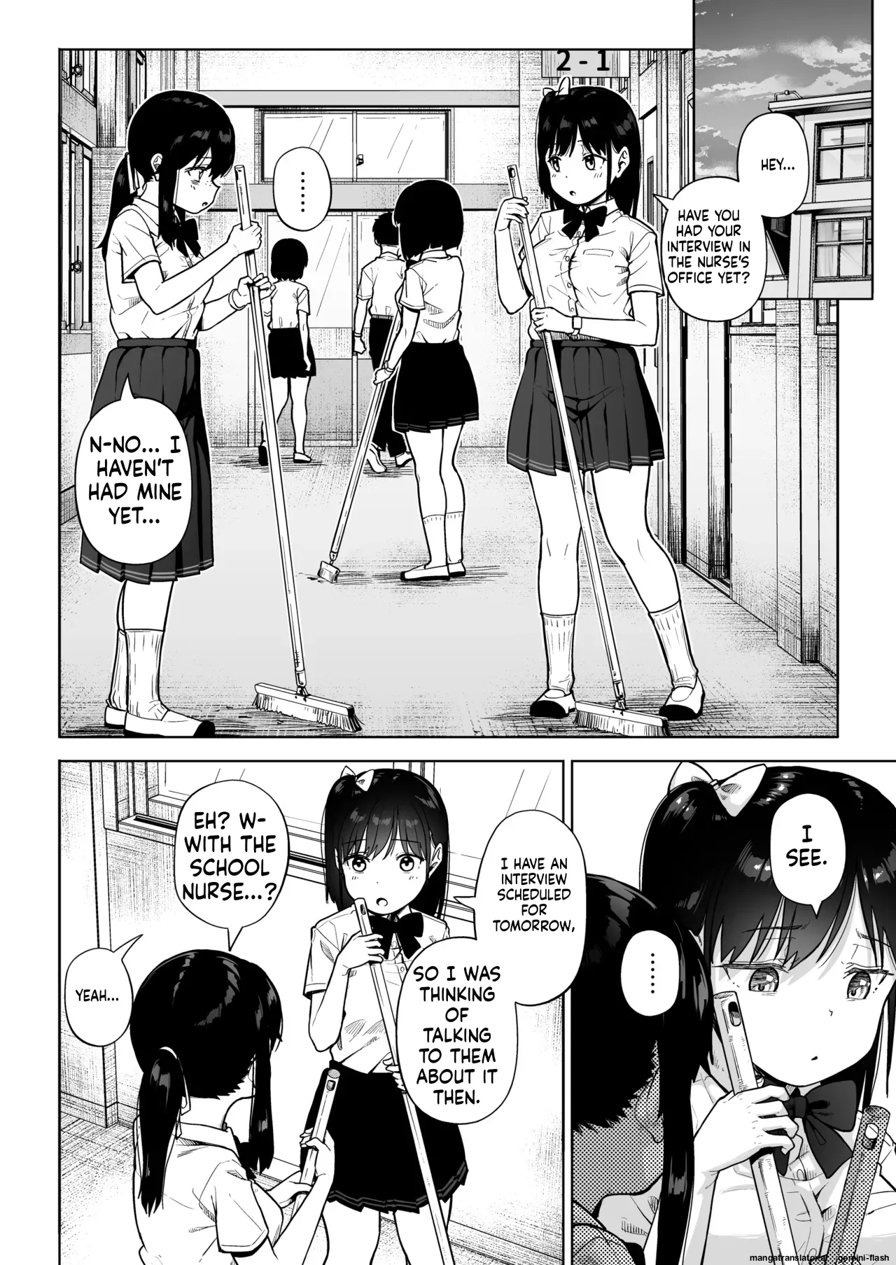 Hokenshitsu Oji-san no Hairan Kari page 5 full
