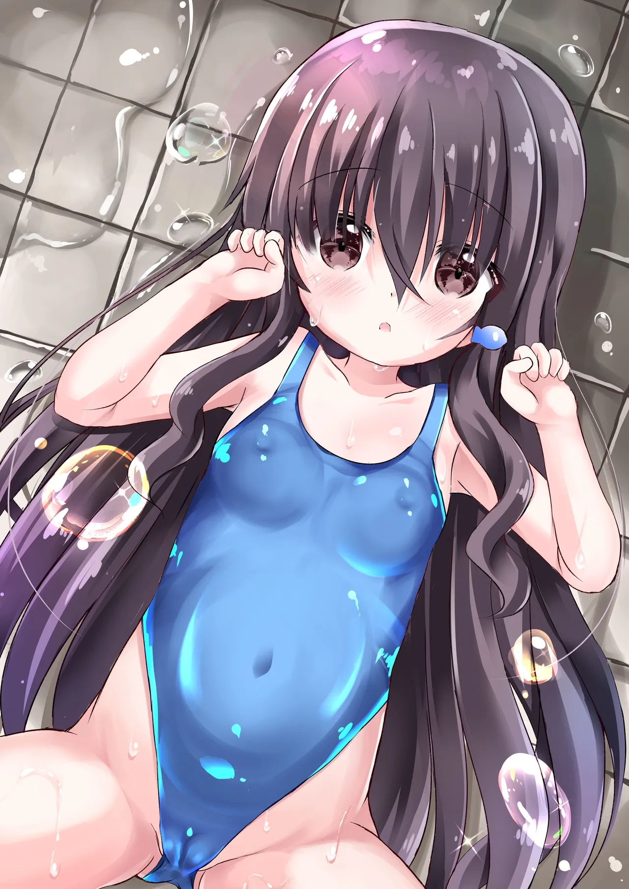 Mimi-chan to Pool de Himitsu no Ecchi♥ page 2 full