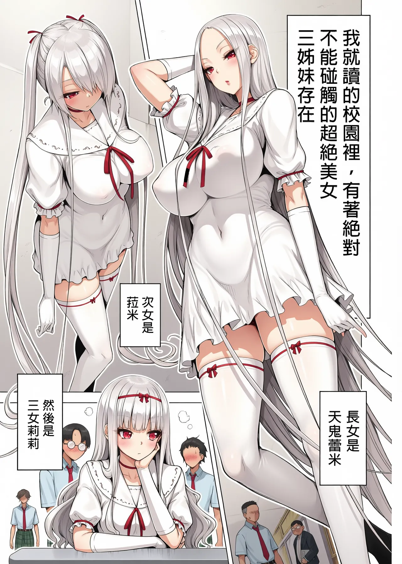 赤月みゅうと，魅魔姐妹，ai上色， page 3 full