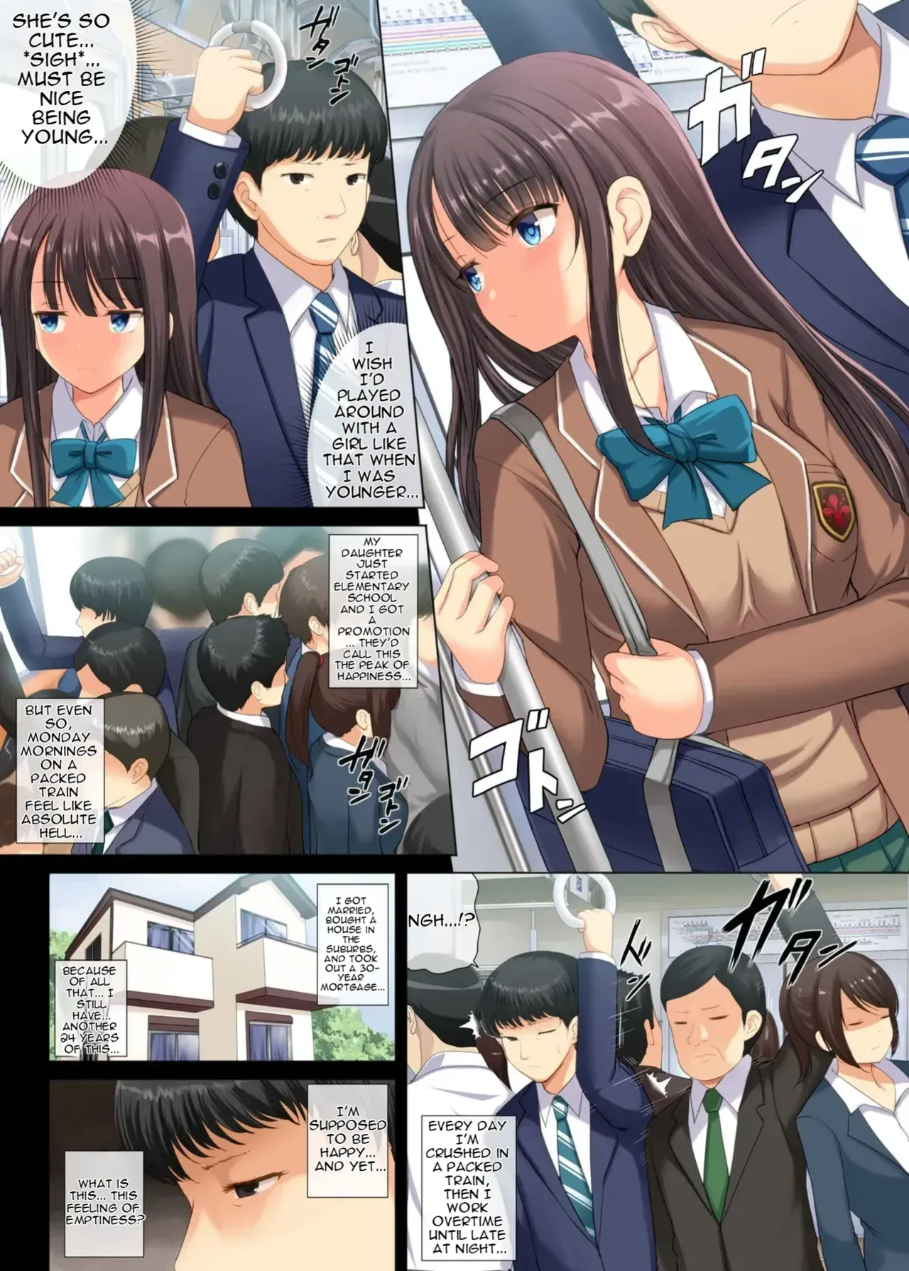Majime na Salaryman ga JK Chijo ni Otosareru Hanashi page 2 full