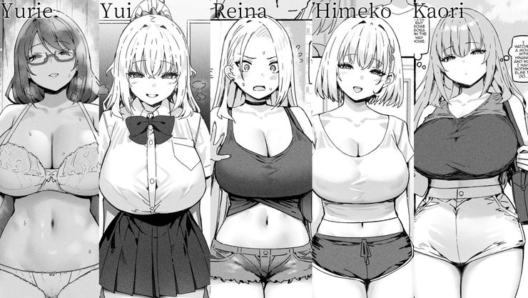 Yurie,Yui,Reina,Himeko,Kaori page 1 full