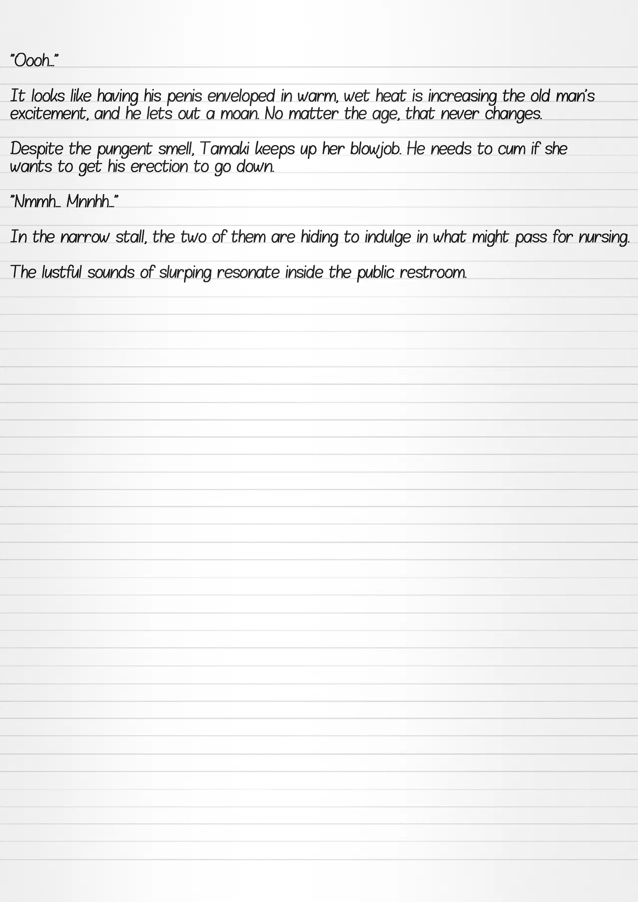 Misuke's Short Stories 33 - Tamaki's Volunteer Activities page 8 full