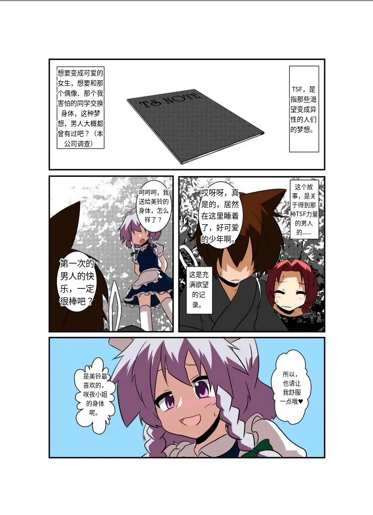 Touhou TS Monogatari～ Sakuya Hen2～|東方TS物语07~咲夜篇2 page 4 full