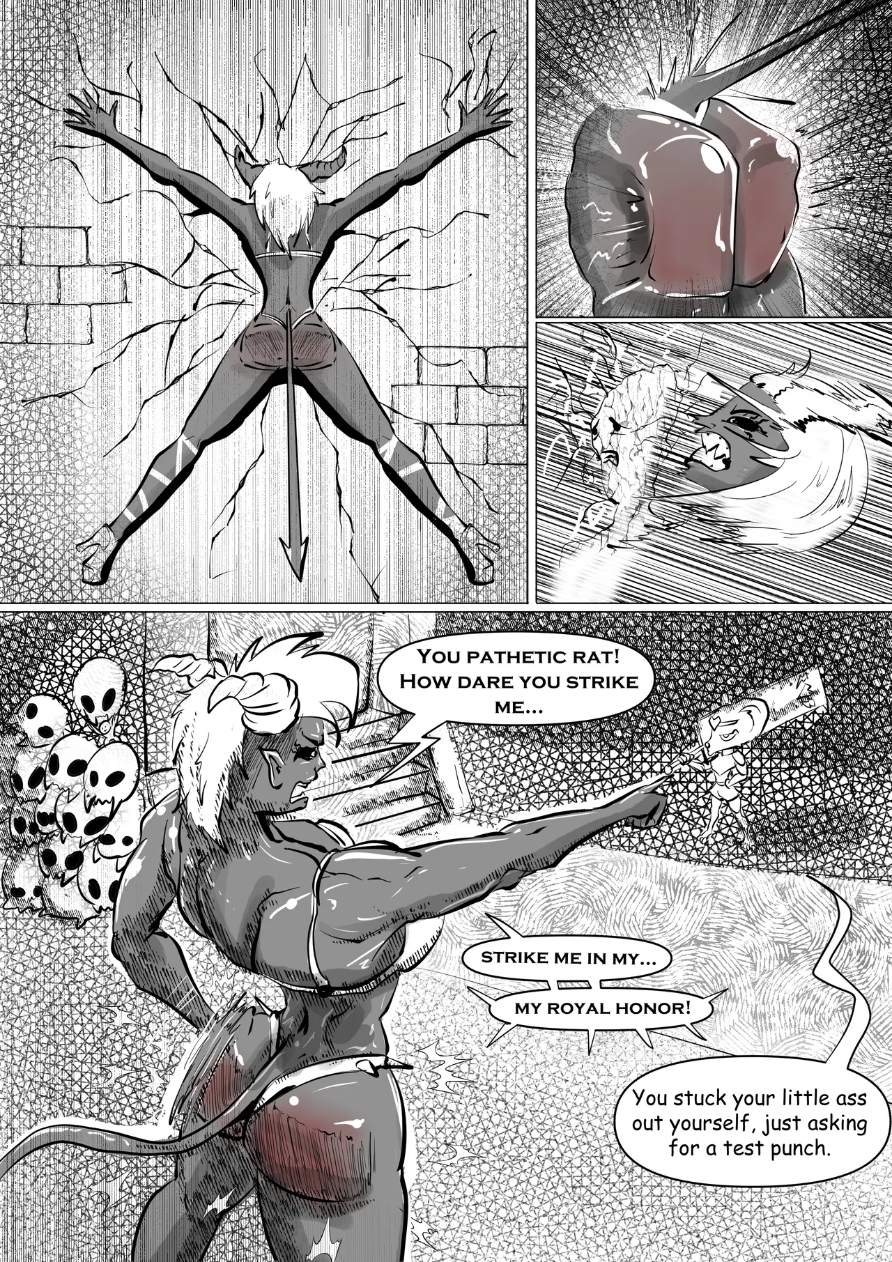 The Hero Mouse and  Demon Queen page 4 full