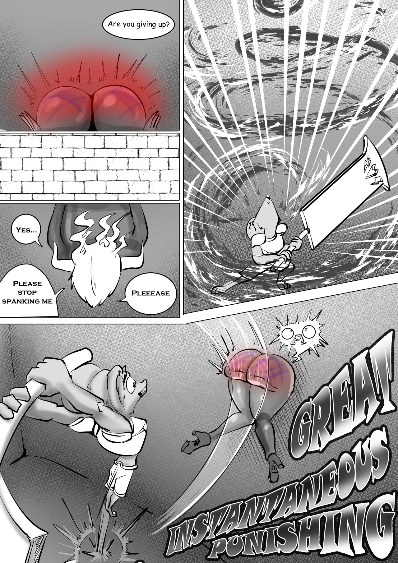 The Hero Mouse and  Demon Queen page 9 full