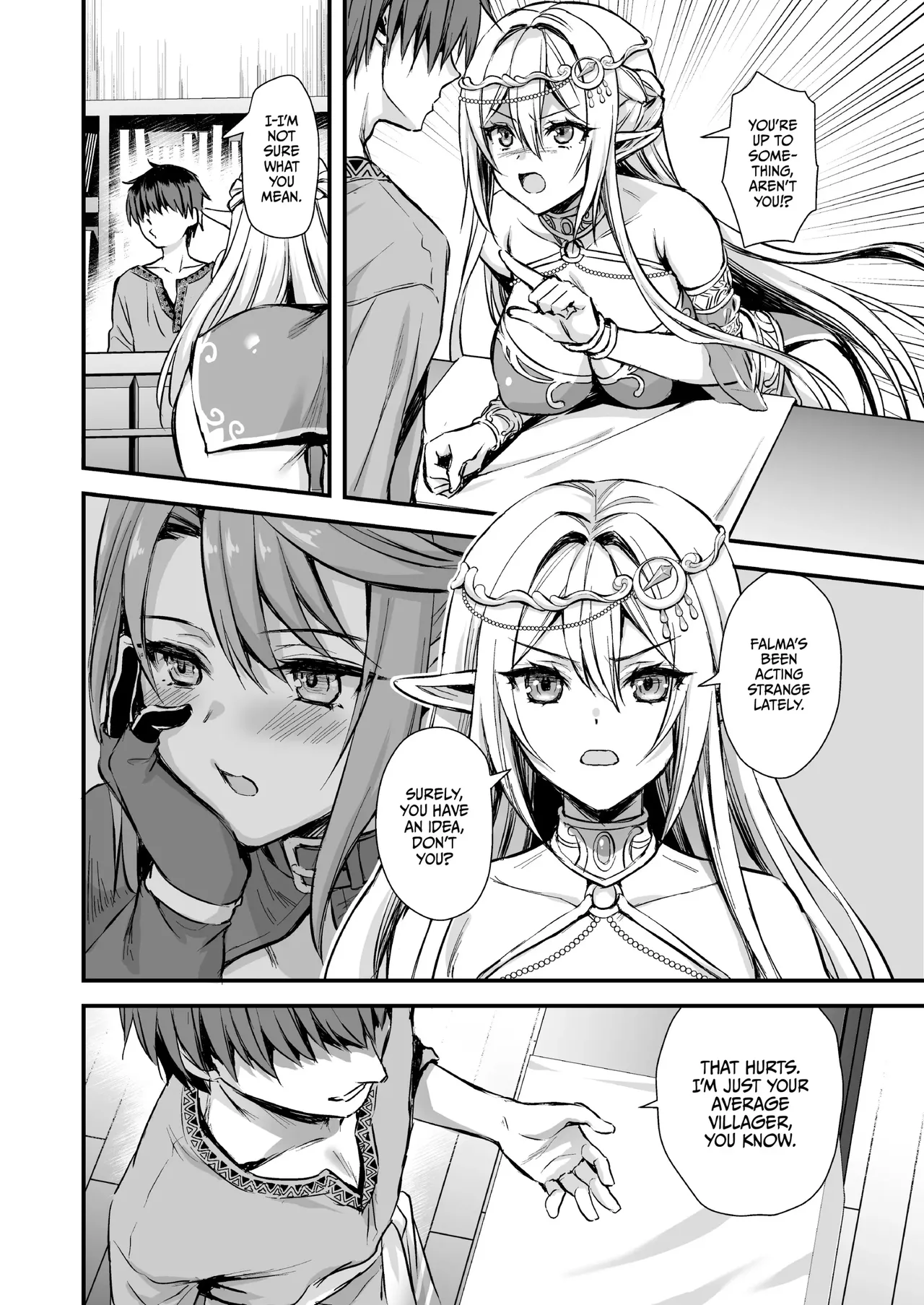 Eyeing the Hot Elf in Another World 7 page 5 full