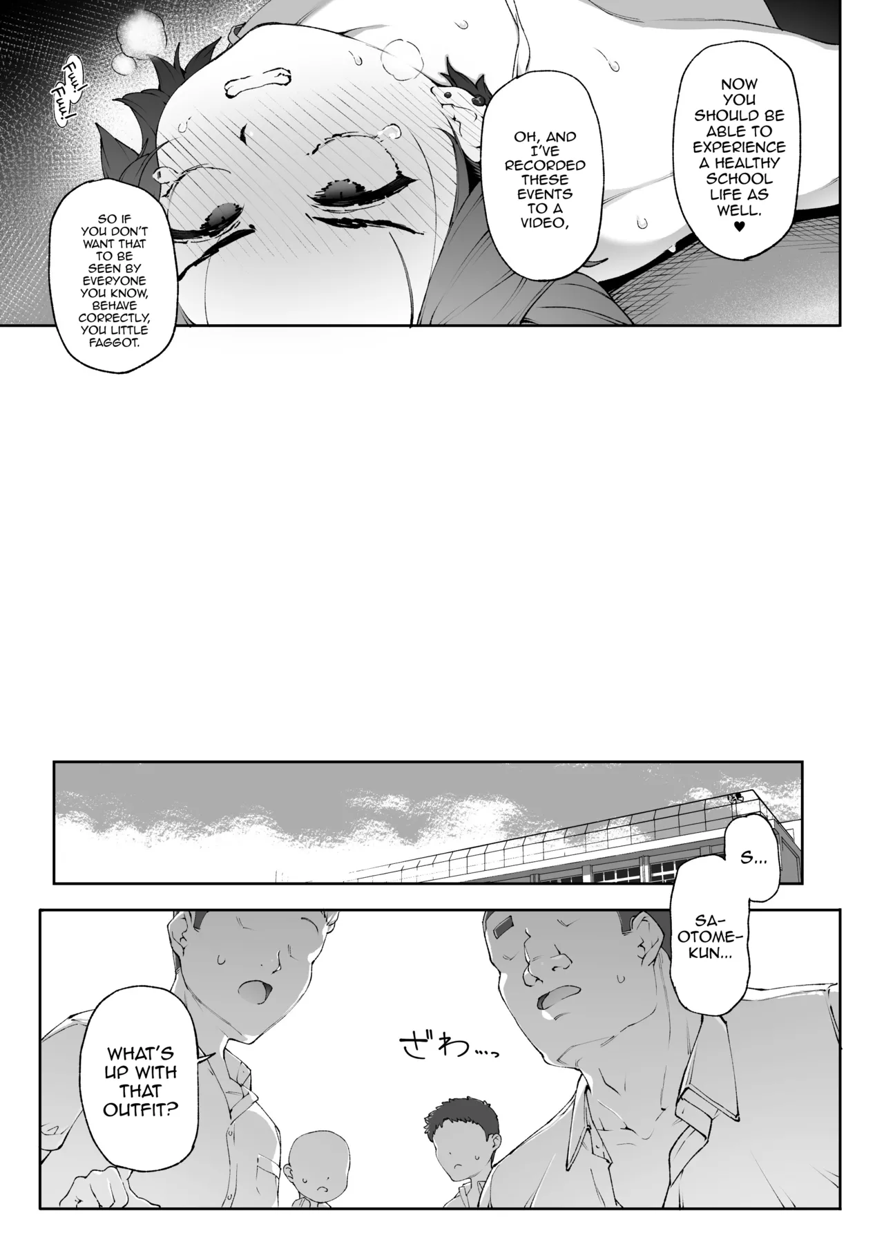 Josou Kousei Class no Furyou Akugaki Danshi Seito-kun Josou Mesu Ochi Program page 10 full