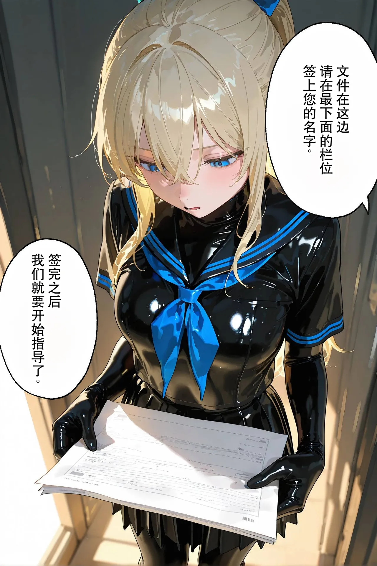 【わからせ週間】月曜日のラバースーツ密閉＆絶頂編｜護謨学院 page 5 full