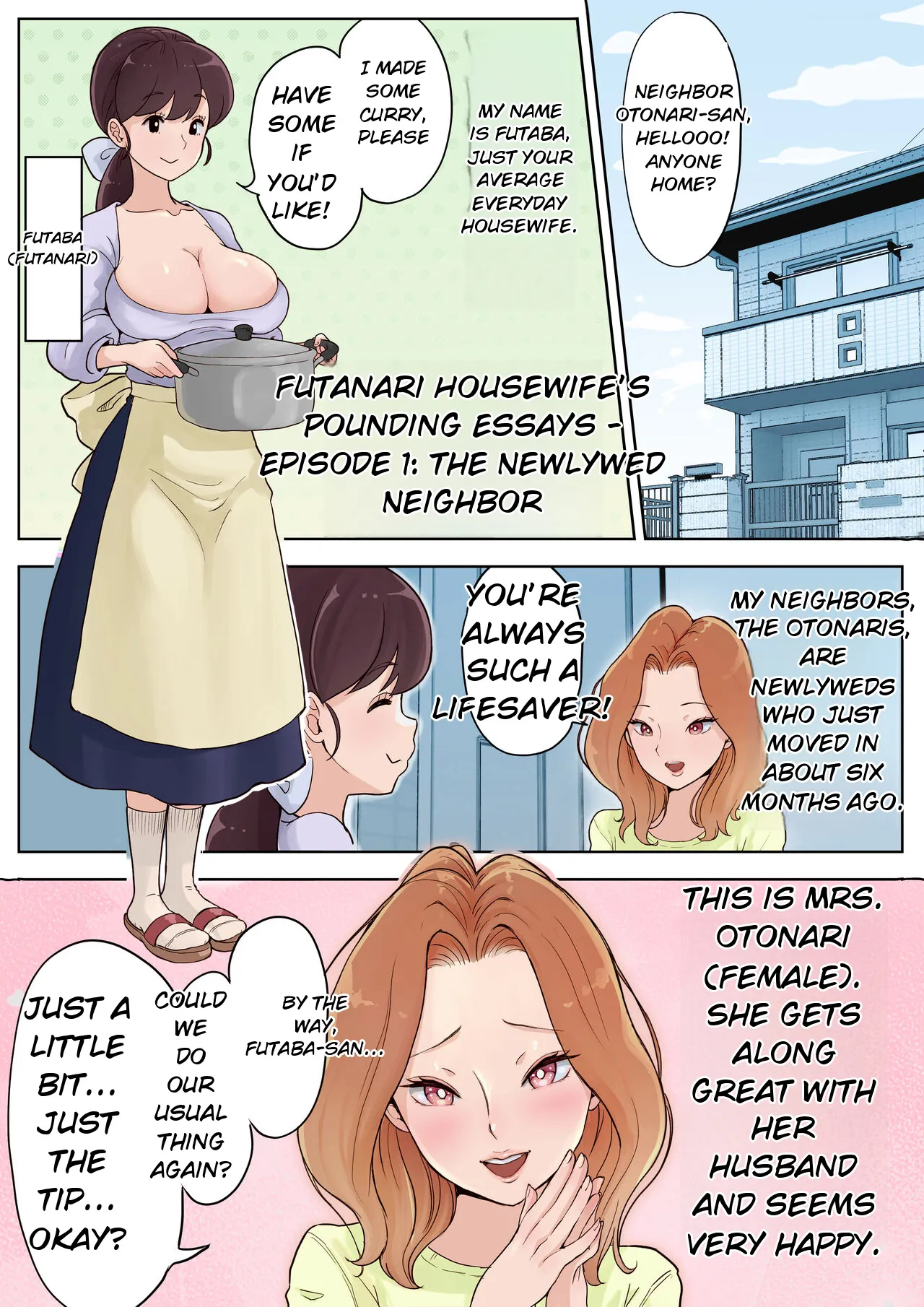 Futanari Housewife's Pounding Chronicles page 3 full