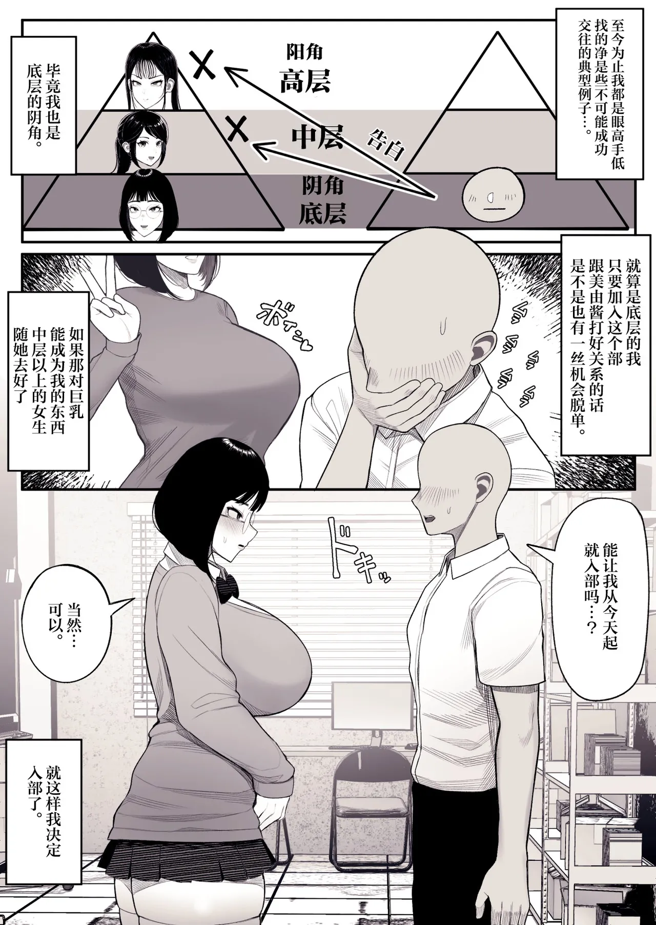 Jimiko no Occult-bu Miyu-chan wa Bakunyuu de Yuumei page 6 full