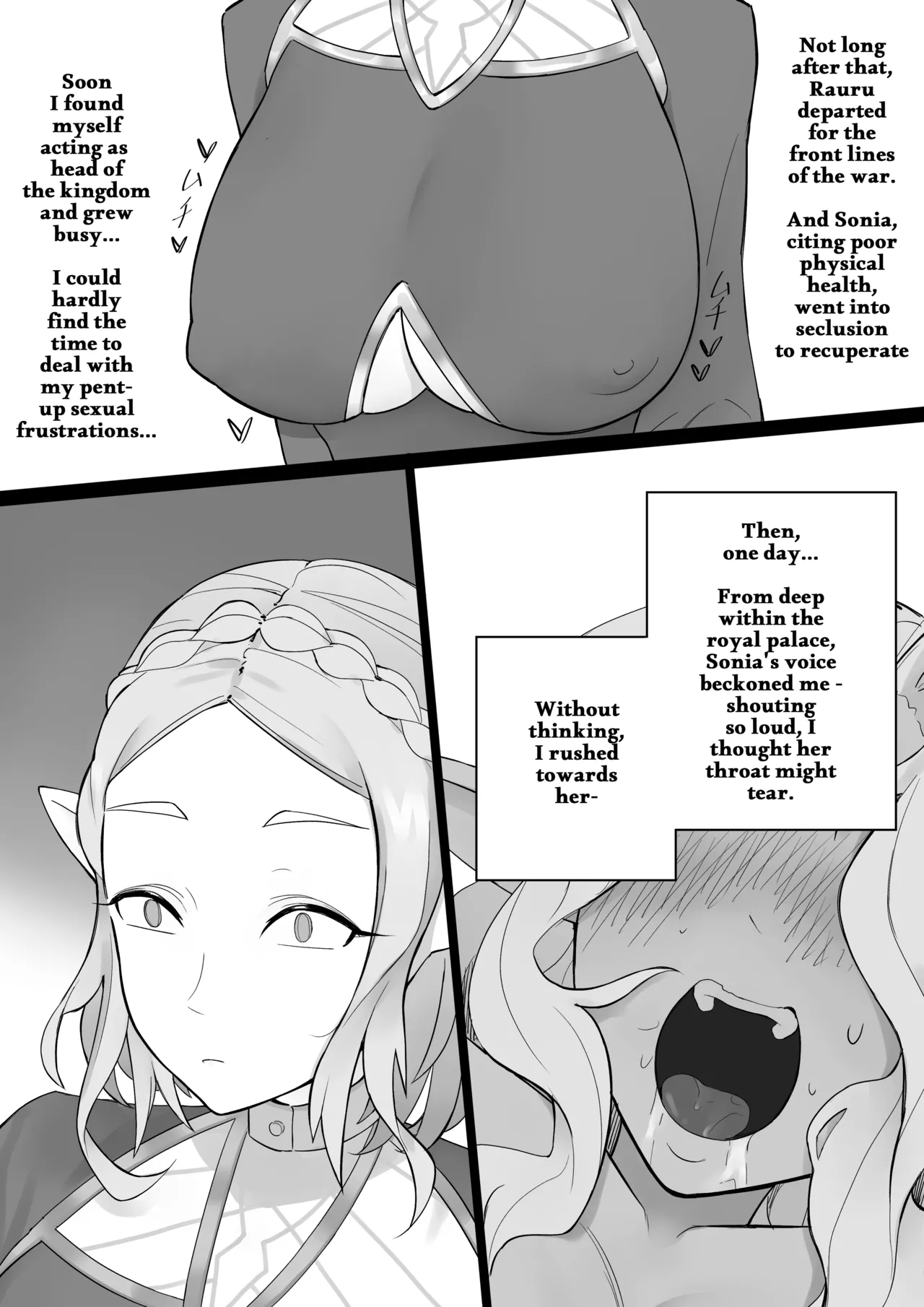 The Ruin and "Prosperity" of the Royal Bloodline｜Oushitsu Ketsumyaku no Hametsu to ''Hanei'' page 5 full