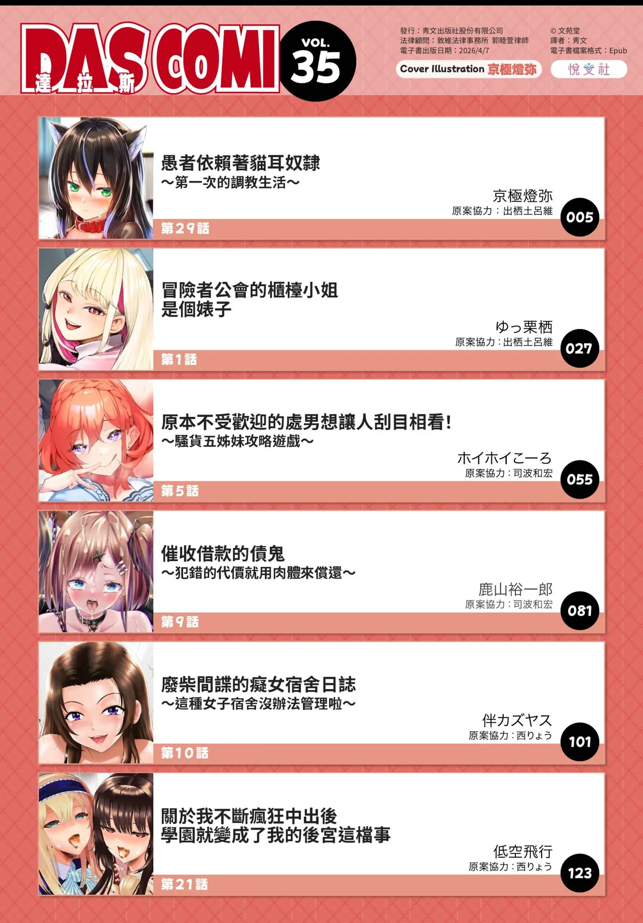 Dascomi Vol.35 page 3 full