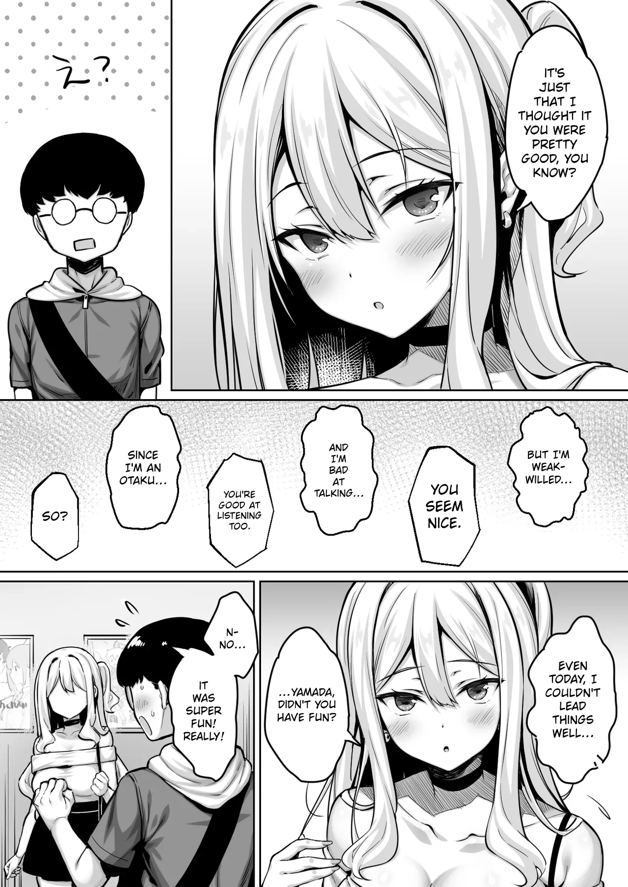 InCha no Boku ga Pure na YouGal to Koibito ni natte Icha Love Hatsu Ecchi suru Hanashi | The Story of How I, a Shy Guy, Became the Boyfriend of a Pure, Outgoing Girl and Had Our First Intimate Moment page 8 full