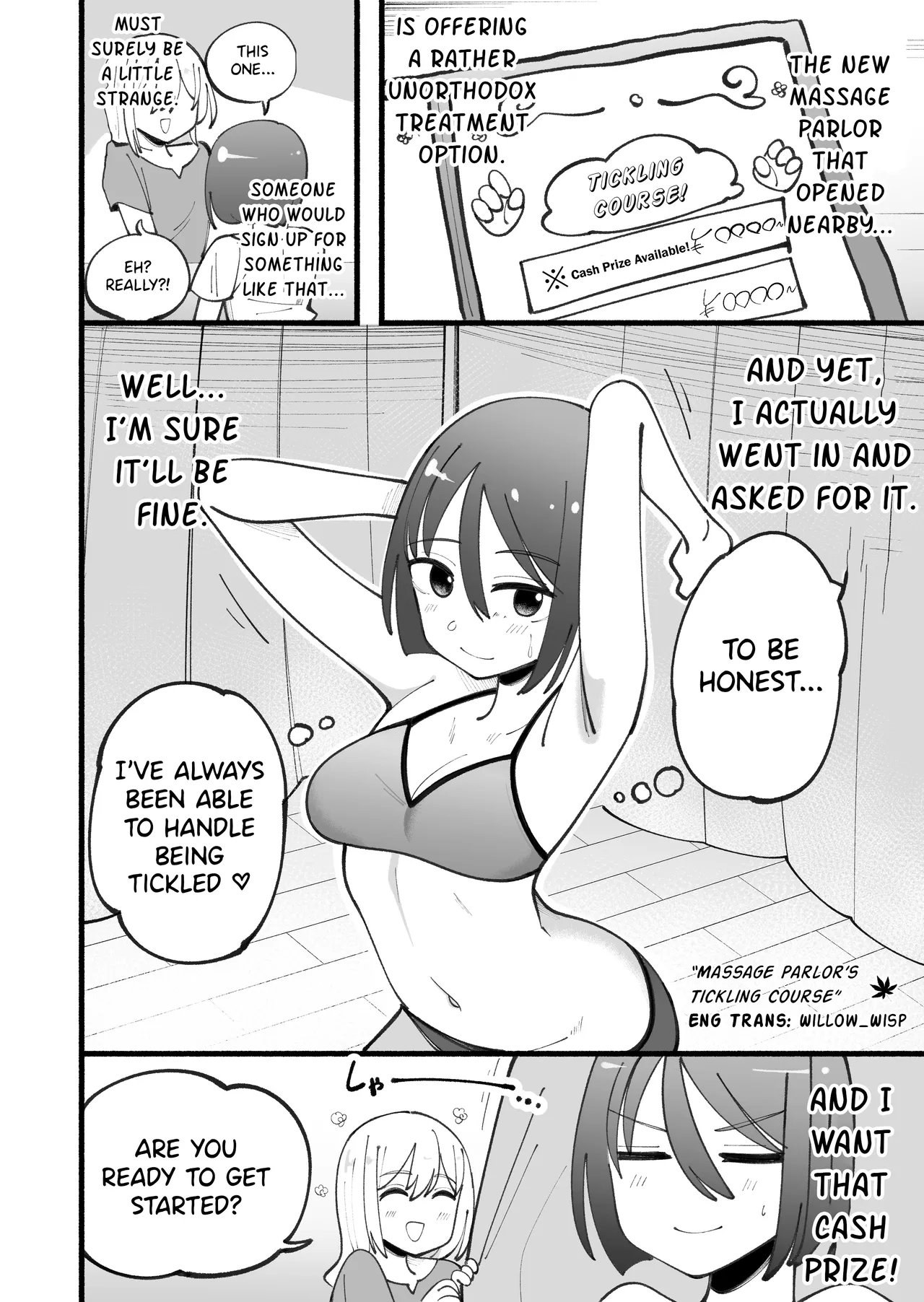 Massage Parlor's Tickling Course page 2 full