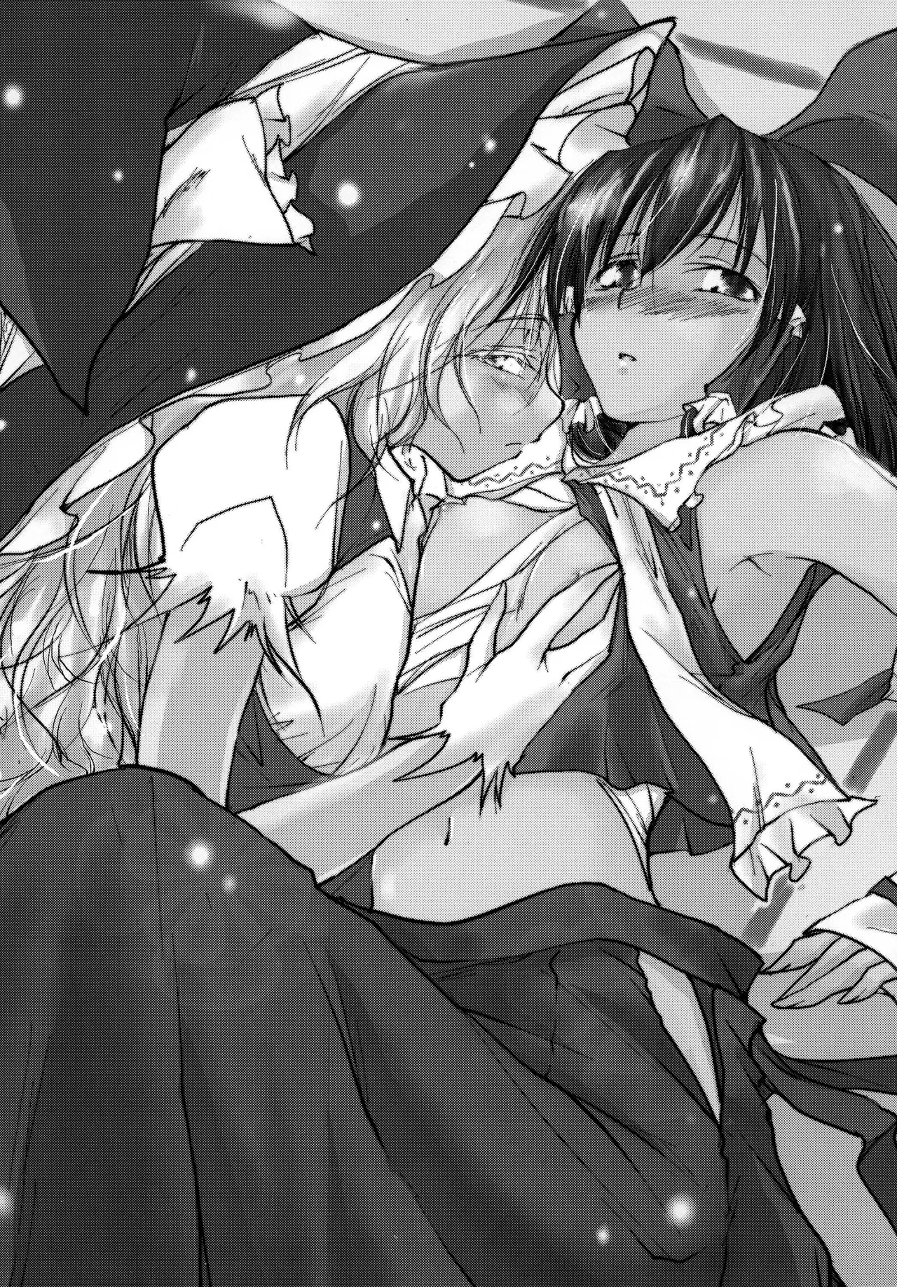Reemu to Marisa ga Chuu suru dake de Owaranai Hon. page 4 full