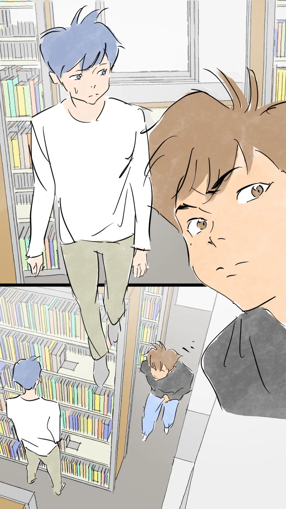 An Open Friend | In the library page 6 full