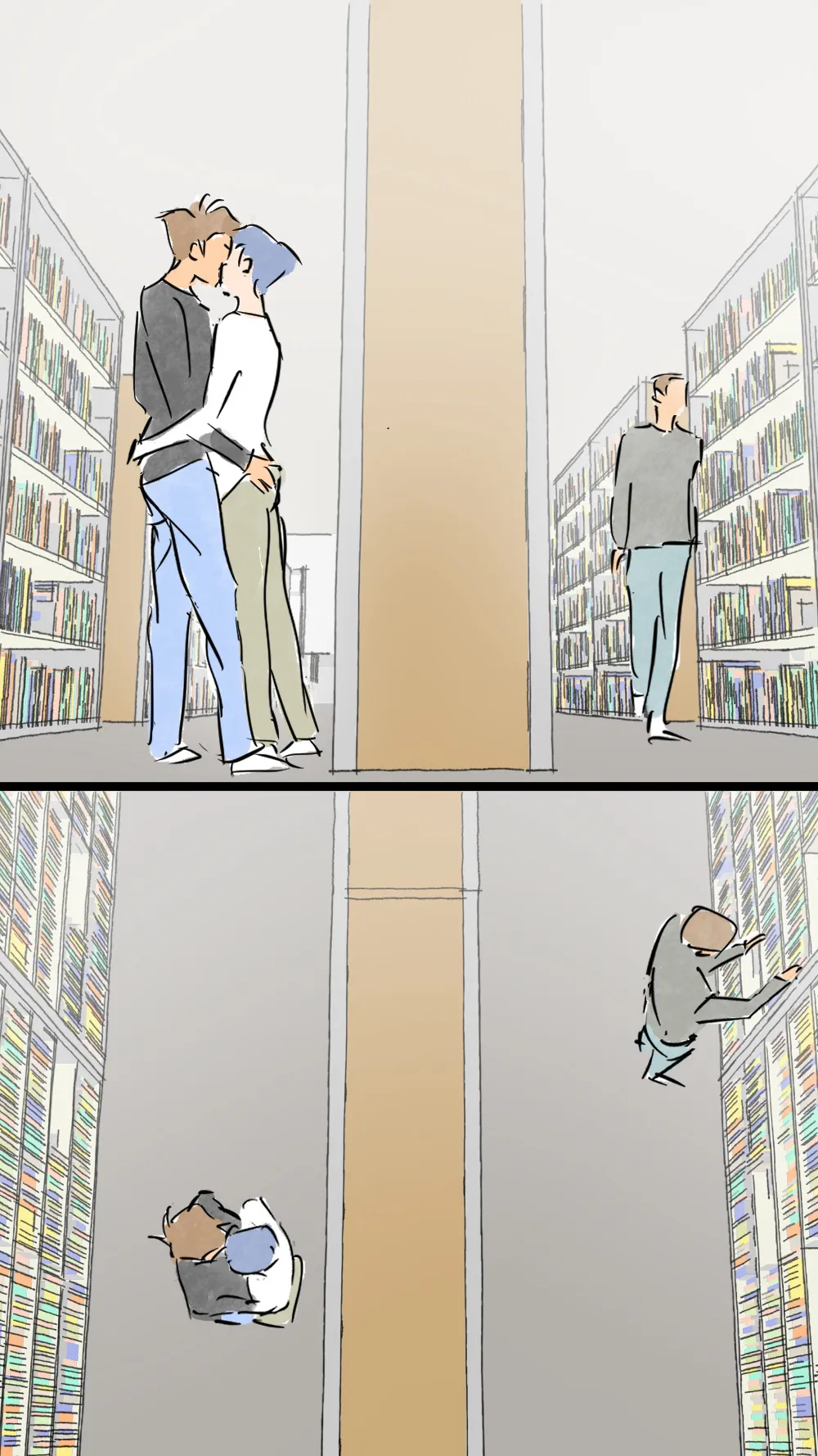 An Open Friend | In the library page 9 full