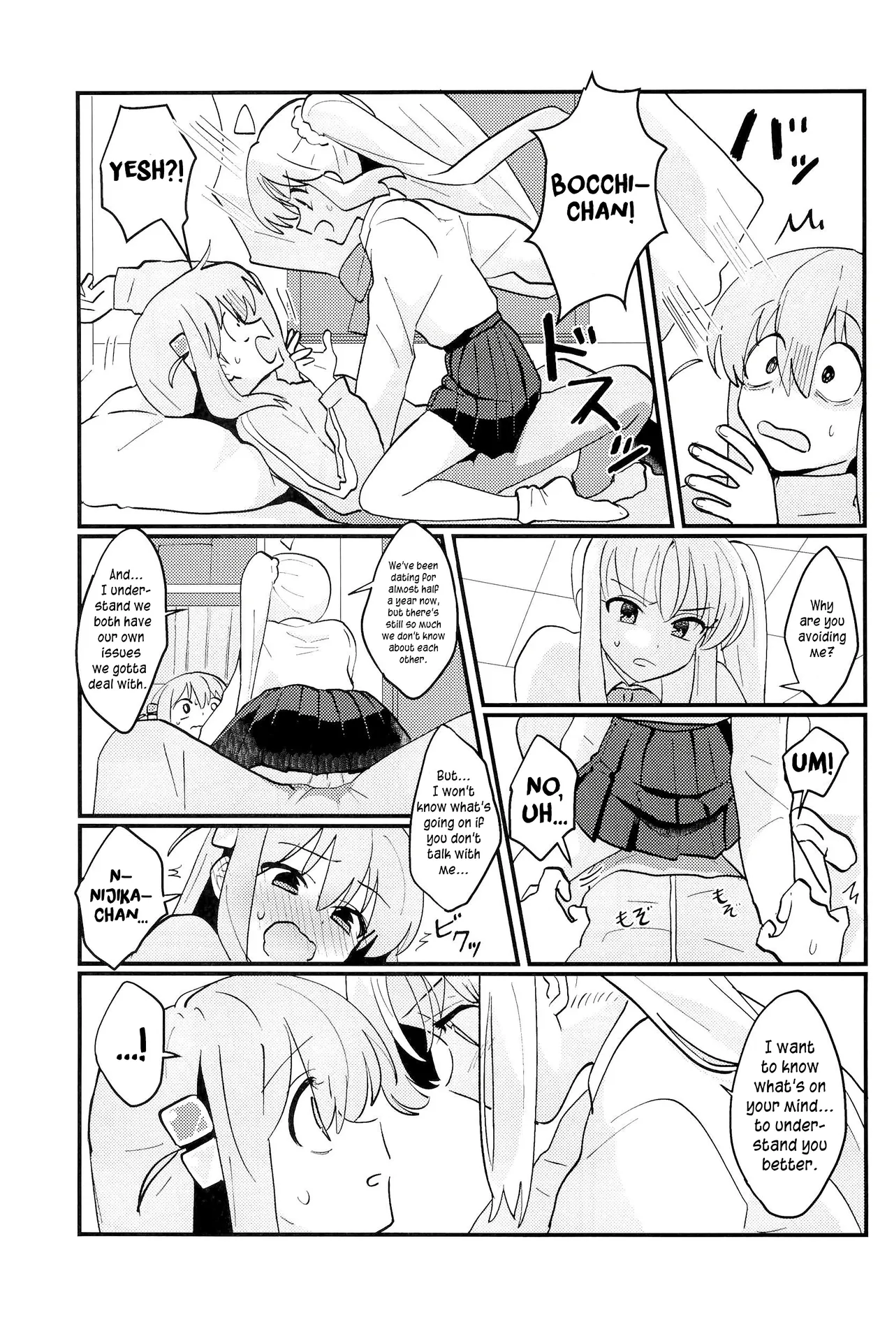 Bocchi-chan wa Susumenai! | Bocchi-chan won't move forward! page 6 full