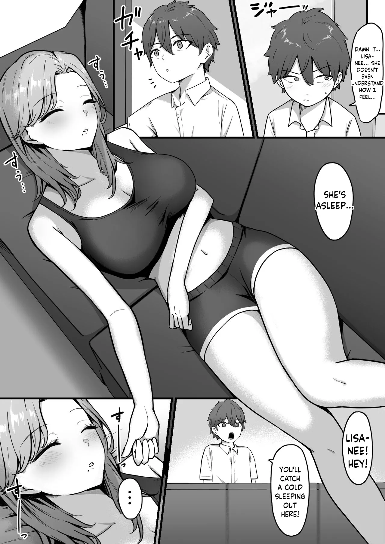 Kinjo no Gal Nee-chan ni Oshioki sareru! | Punished By The Gal Big Sis In My Neighborhood! page 6 full