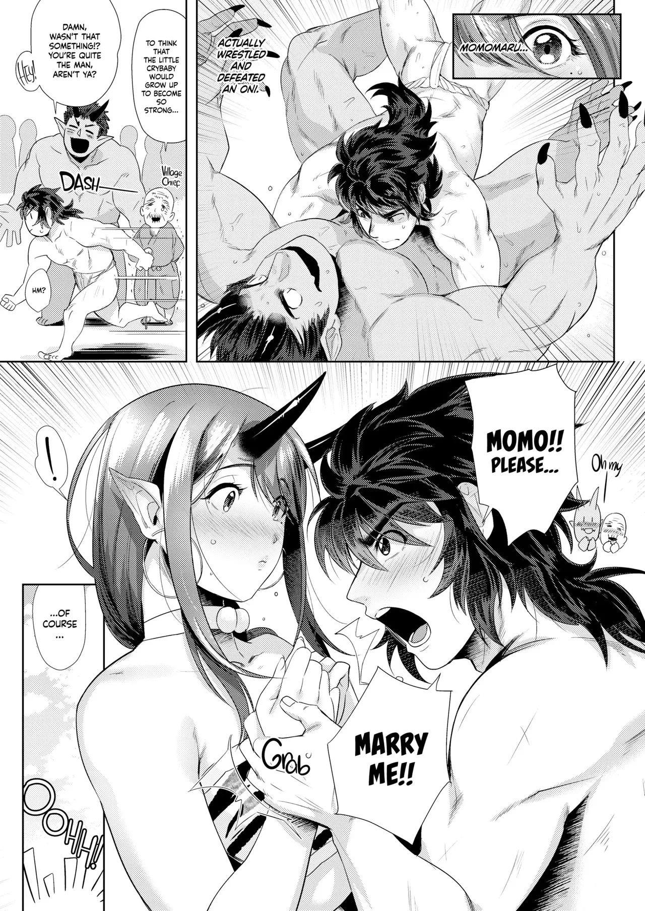 The Oni and the Young Peach - The Marriage page 2 full