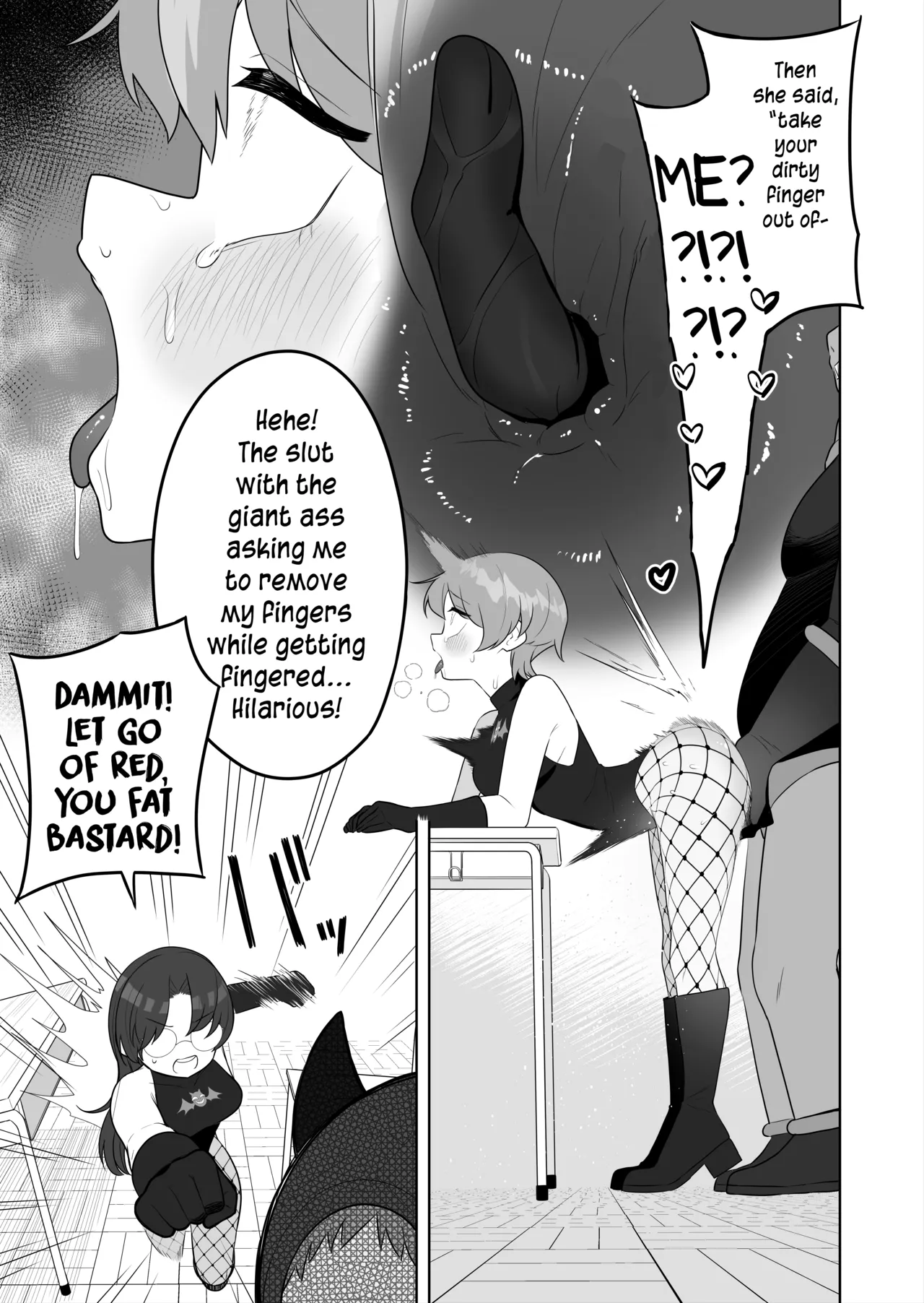 Bugi Bugi Zako Mesu Kyouiku ~Kasou Sekai de TS Sentouin-ka Choukyou~ page 9 full