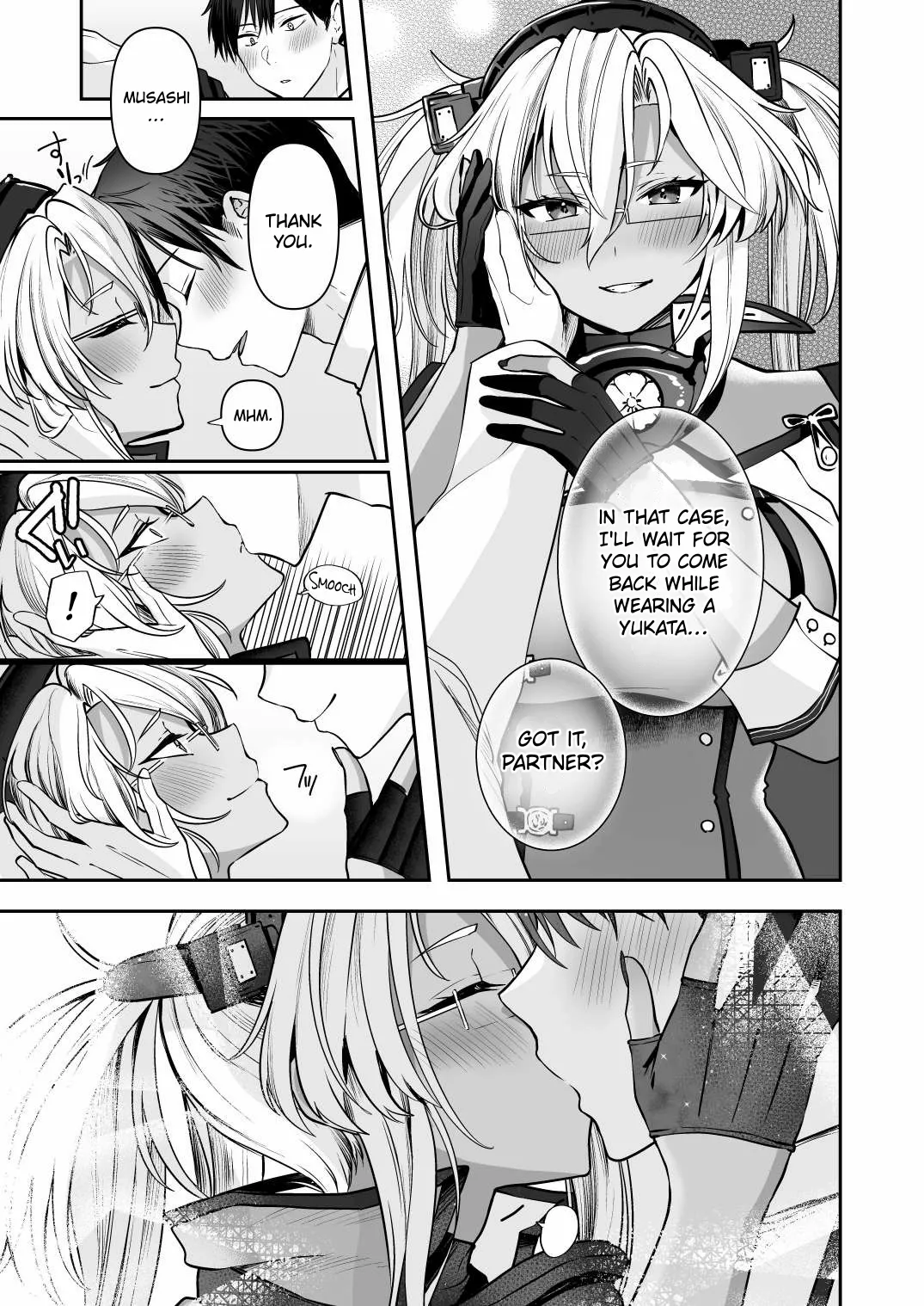 Musashi-san no Yoru Jijou Yukata to Shirushi-hen | Musashi’s Nighttime Affairs -Yukata & Love Marks Chapter- page 5 full