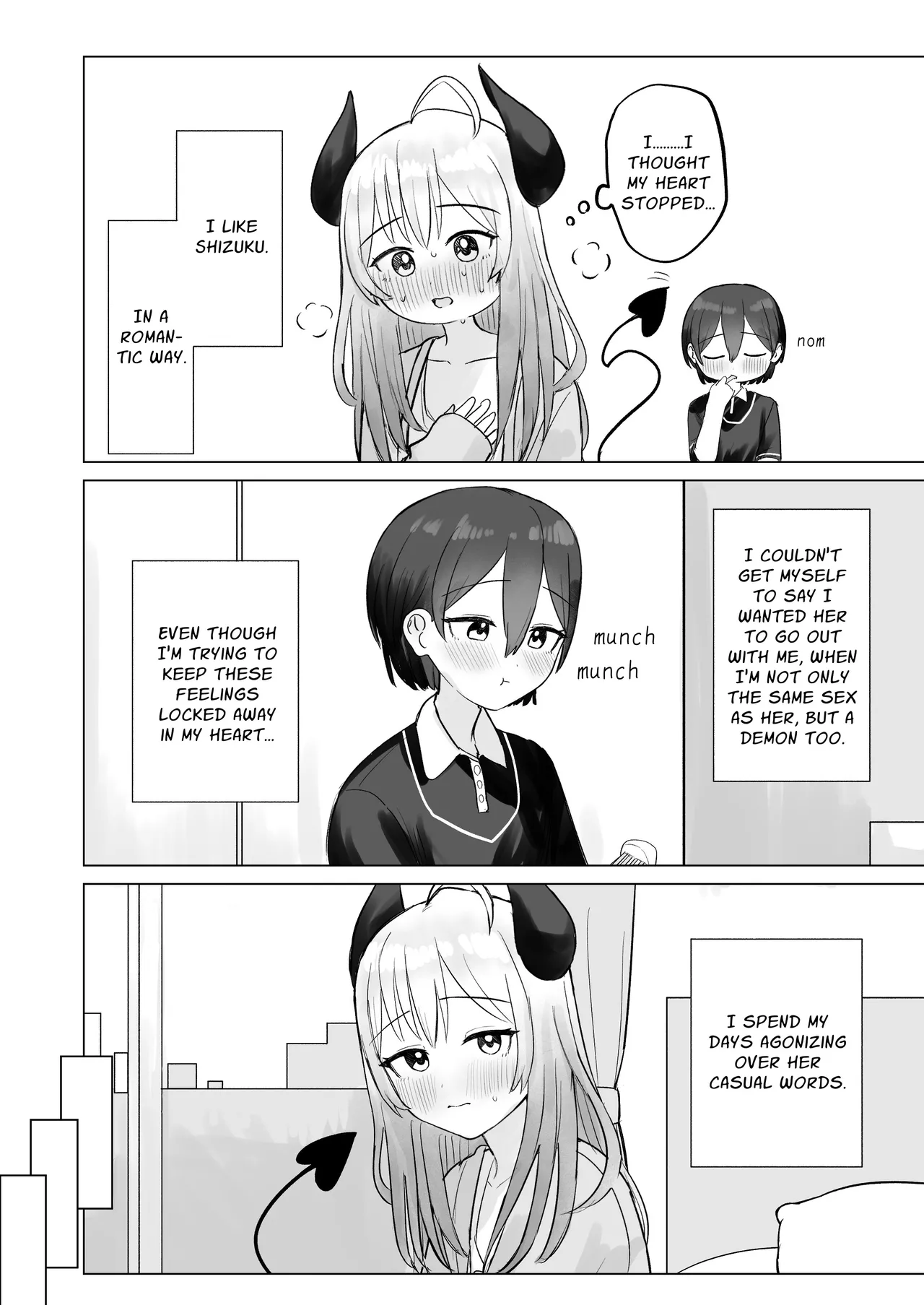 Shikiyoku Kaihou Succubus-chan | Lust-Unleashed Succubus-chan page 6 full