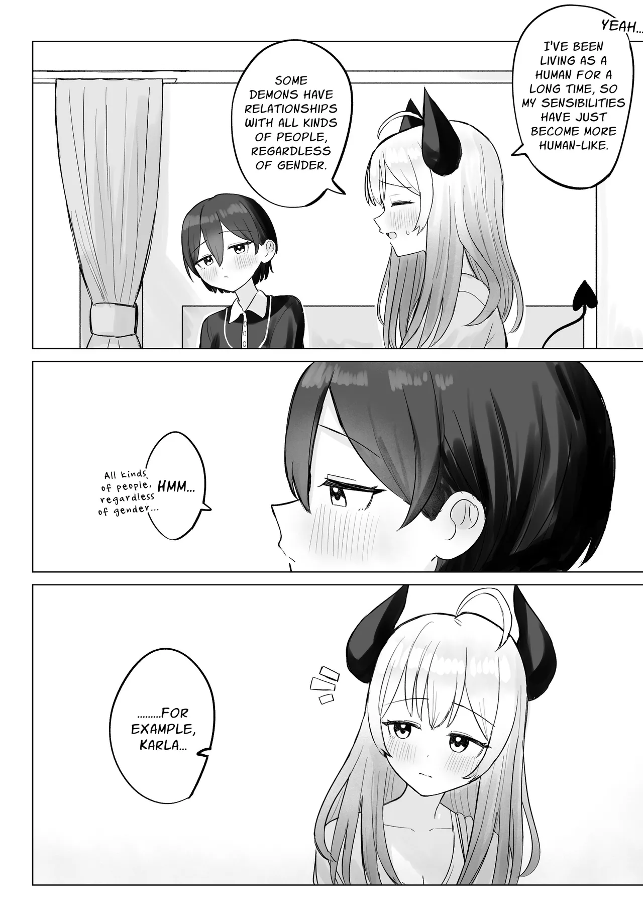 Shikiyoku Kaihou Succubus-chan | Lust-Unleashed Succubus-chan page 8 full