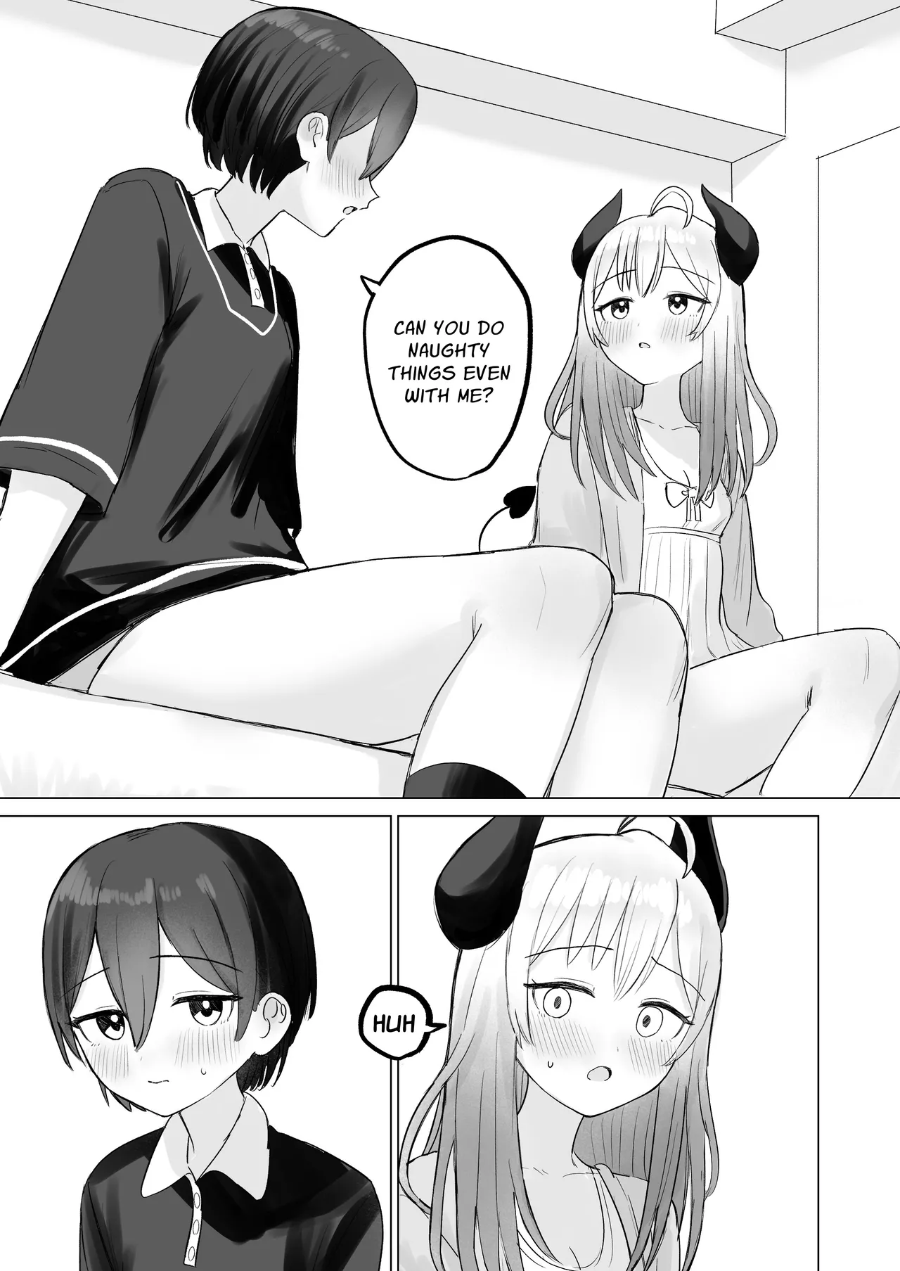 Shikiyoku Kaihou Succubus-chan | Lust-Unleashed Succubus-chan page 9 full